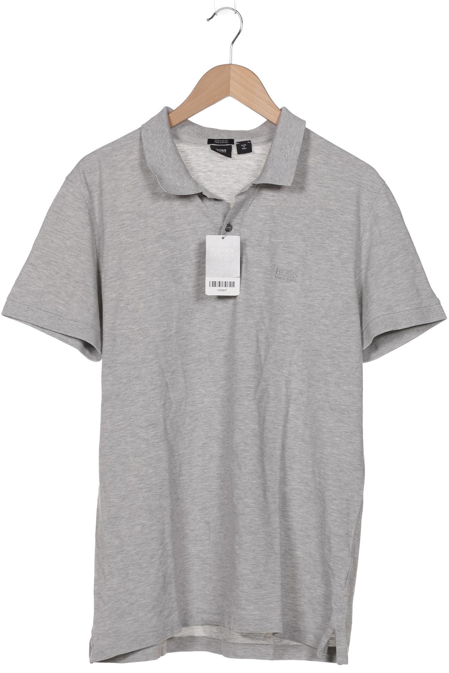 

Boss by Hugo Boss Herren Poloshirt, grau, Gr. 54