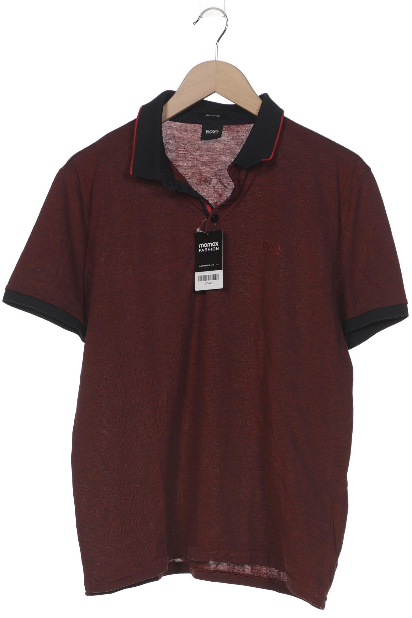 

Boss by Hugo Boss Herren Poloshirt, bordeaux, Gr. 52