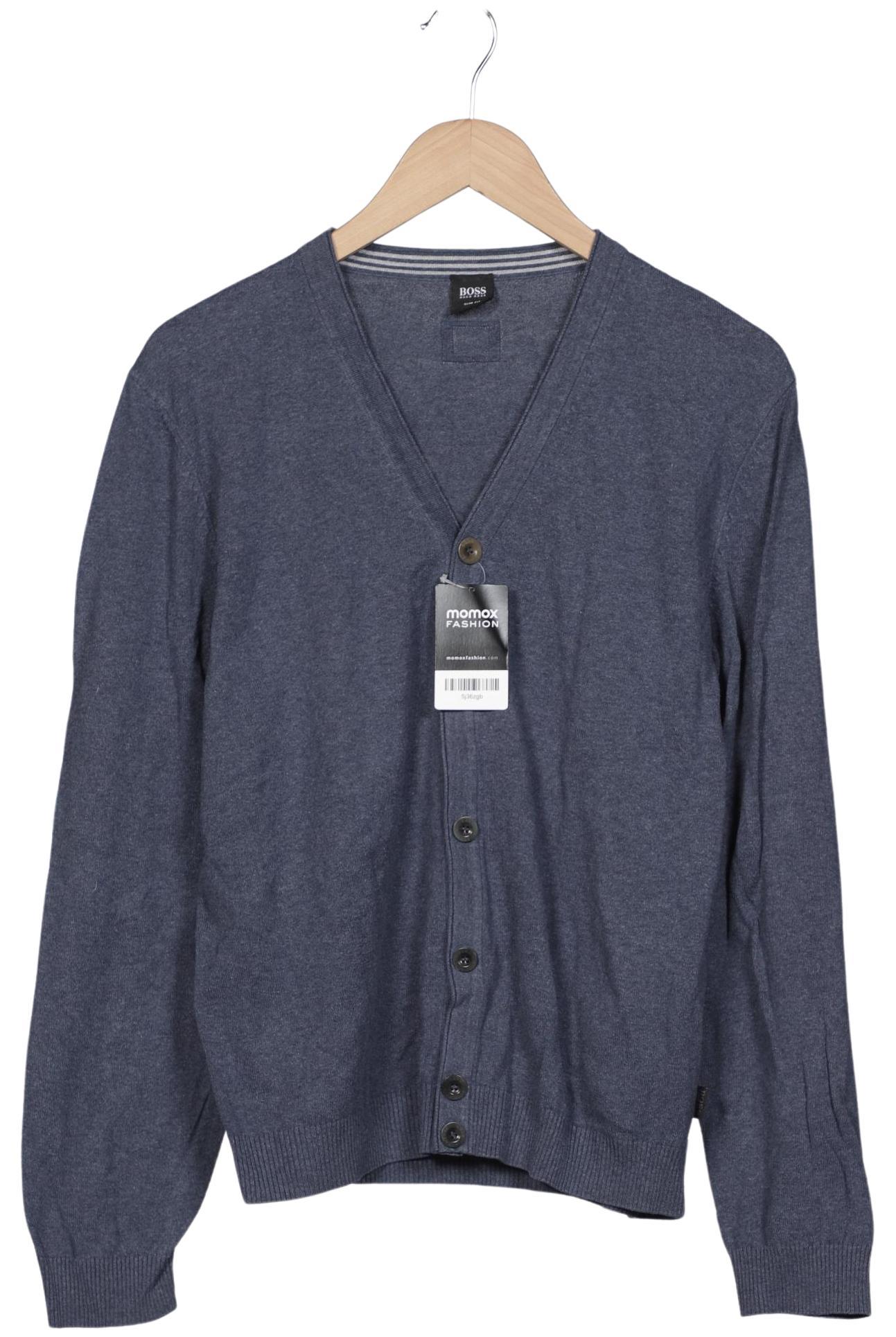 

Boss by Hugo Boss Herren Strickjacke, blau, Gr. 48