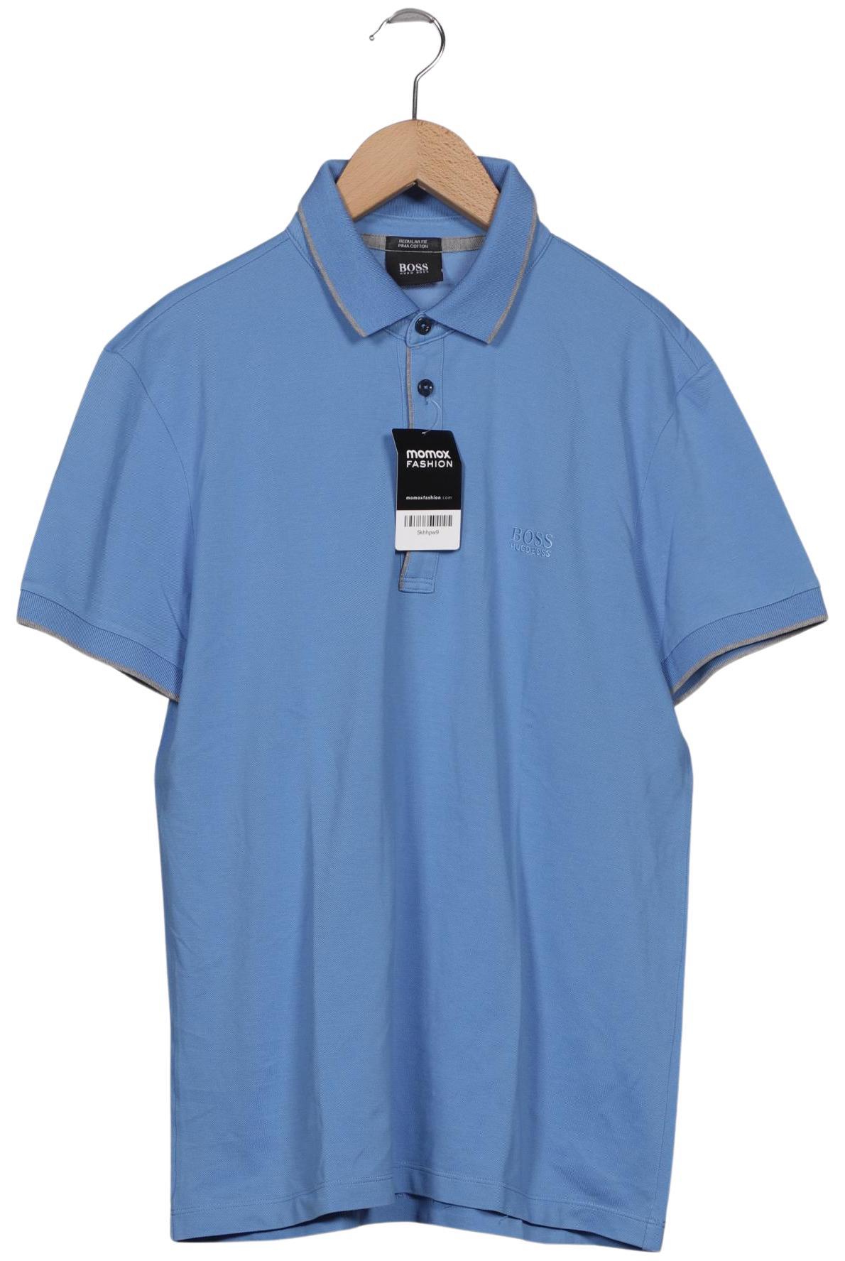 

Boss by Hugo Boss Herren Poloshirt, blau, Gr. 48