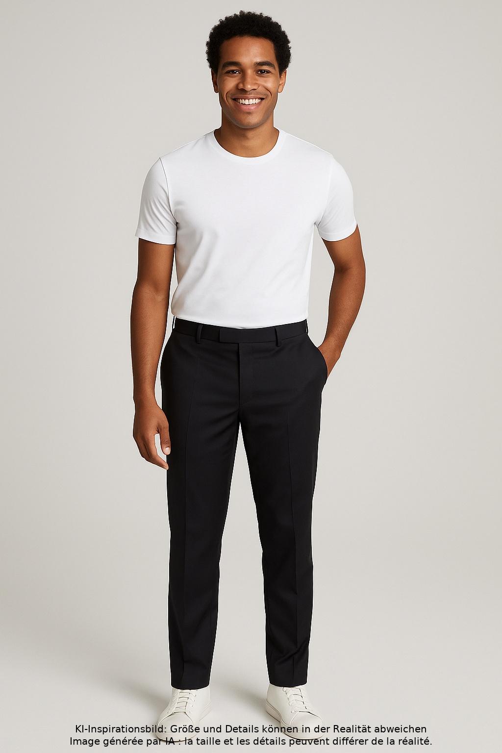 

Boss by Hugo Boss Herren Stoffhose, marineblau, Gr. 32