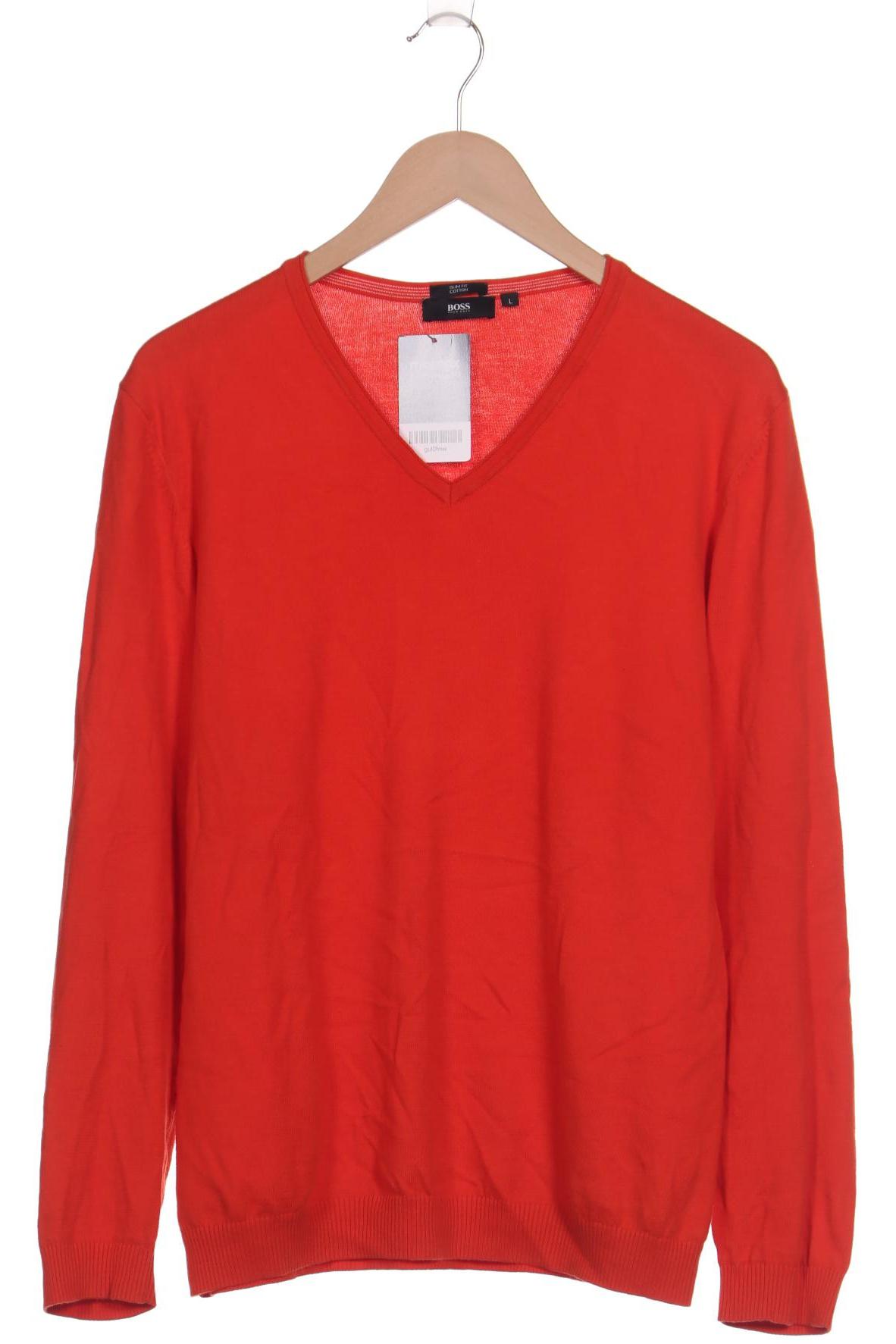 

Boss by Hugo Boss Herren Pullover, orange, Gr. 52