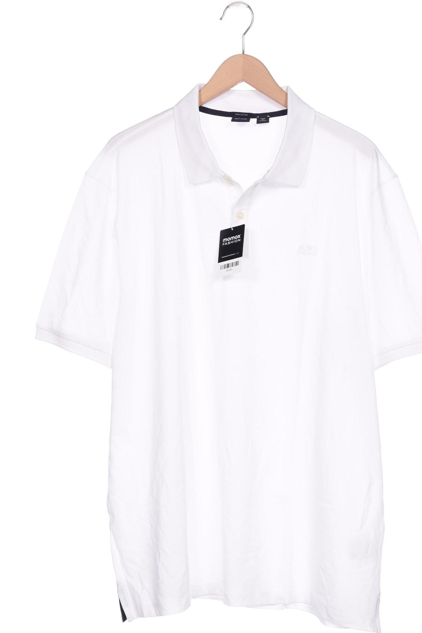 

Boss by Hugo Boss Herren Poloshirt, weiß, Gr. 58