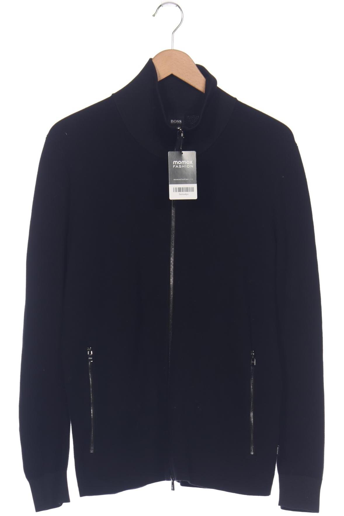 

Boss by Hugo Boss Herren Strickjacke, schwarz, Gr. 48