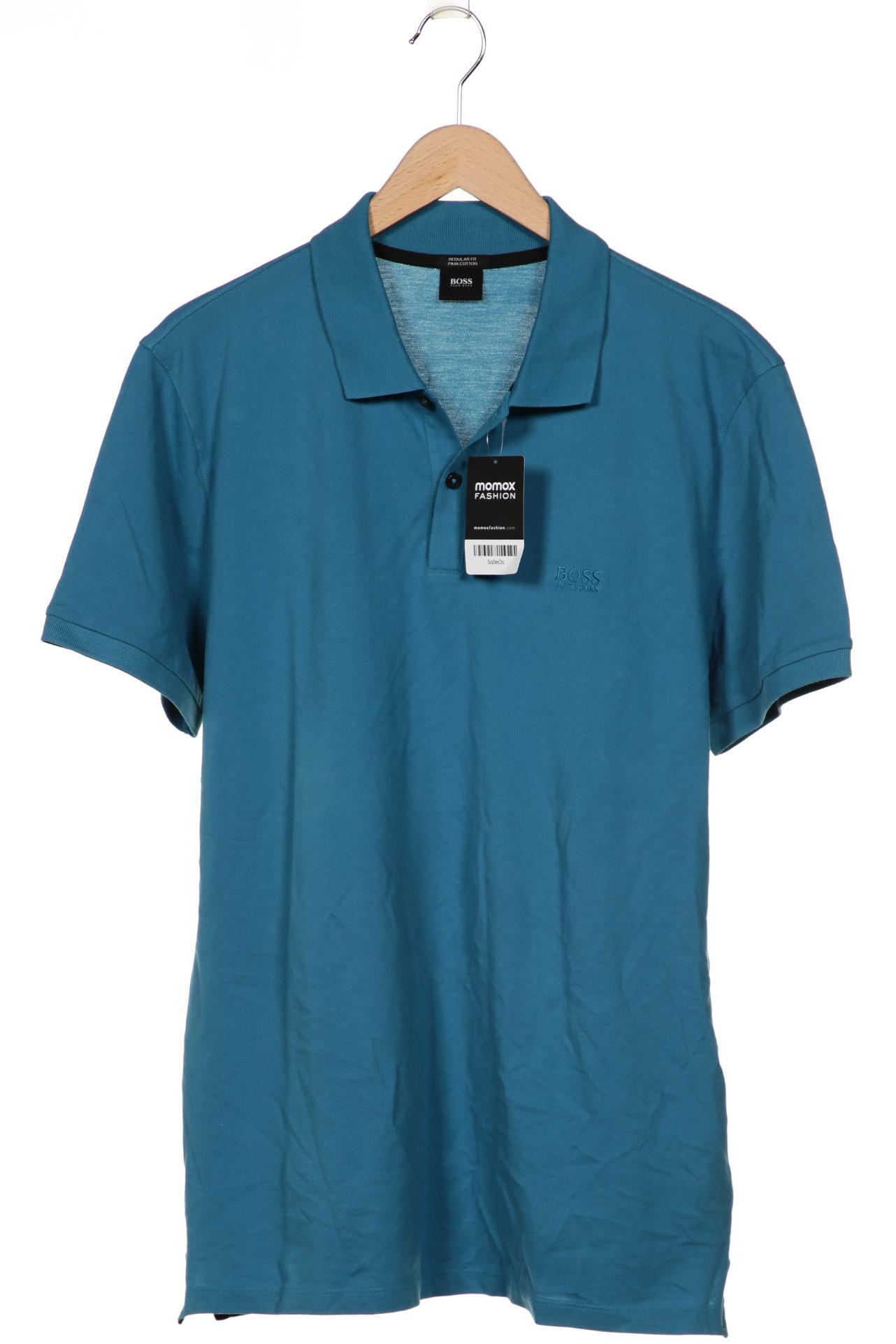 

Boss by Hugo Boss Herren Poloshirt, blau, Gr. 54