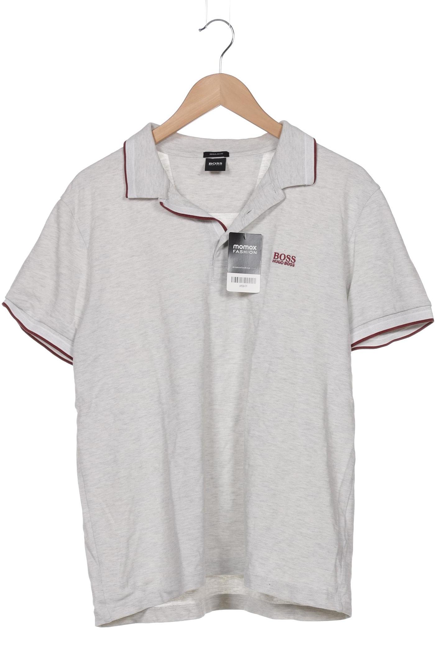 

Boss by Hugo Boss Herren Poloshirt, grau, Gr. 56