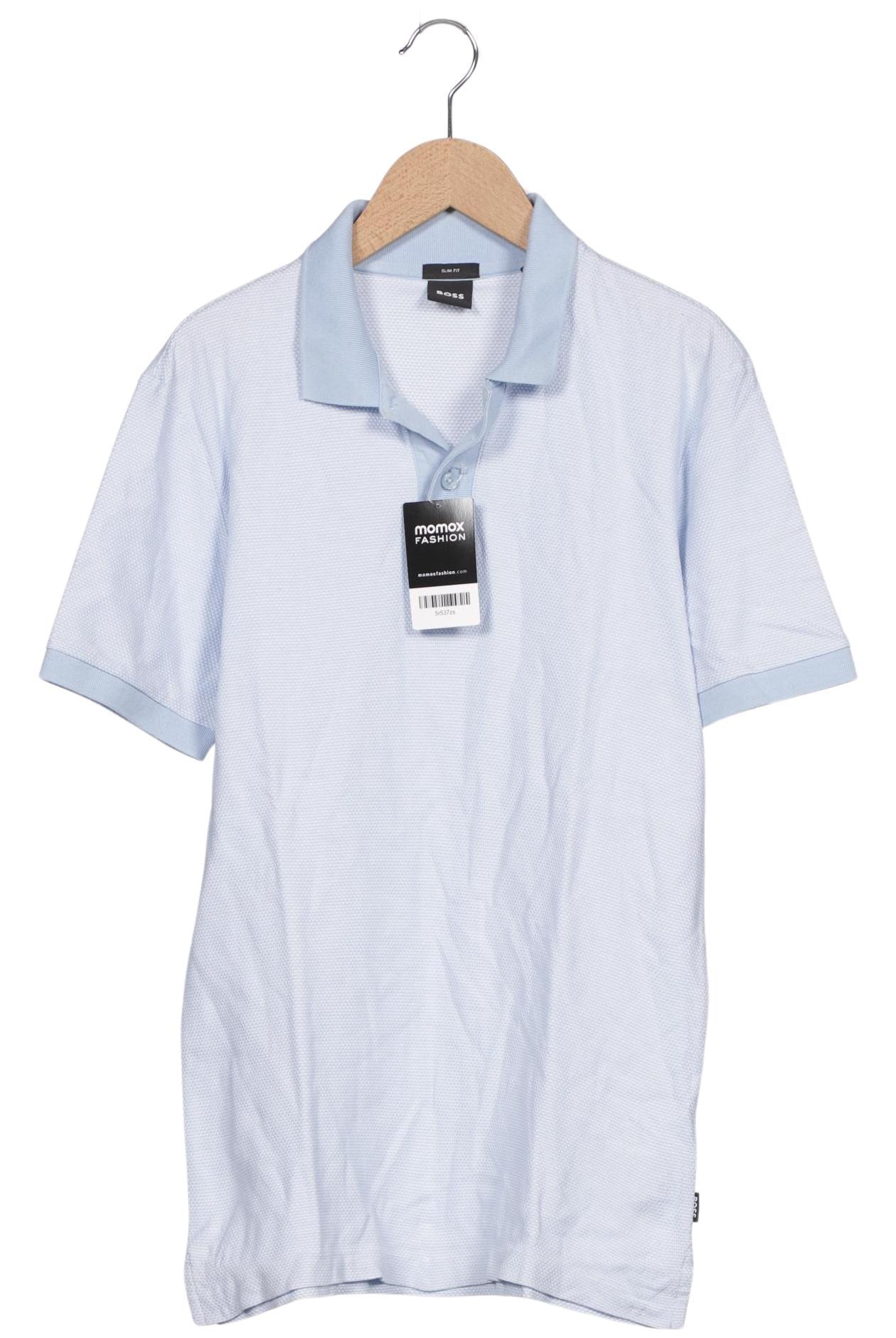 

Boss by Hugo Boss Herren Poloshirt, hellblau, Gr. 46