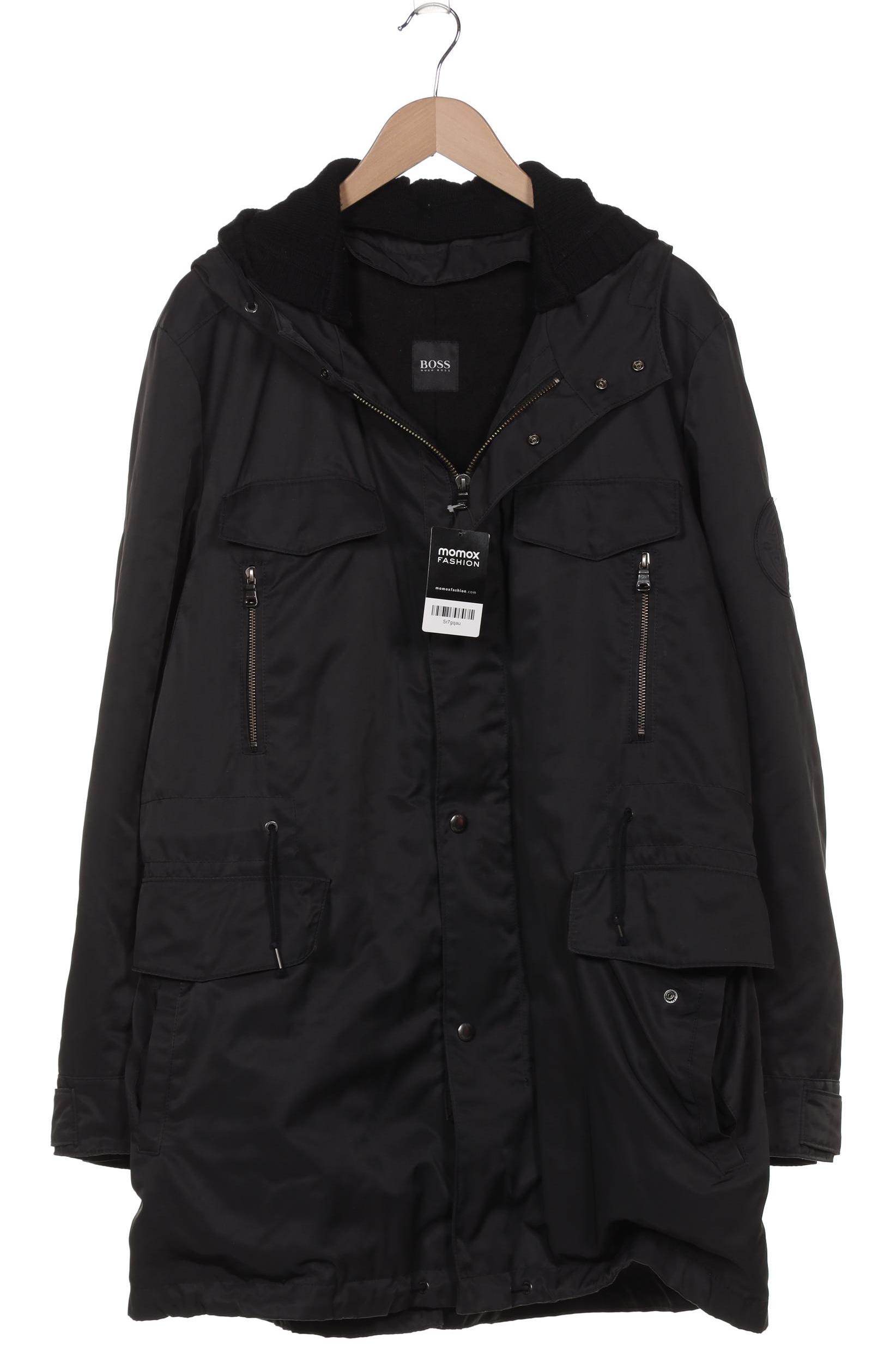 

Boss by Hugo Boss Herren Mantel, schwarz, Gr. 54