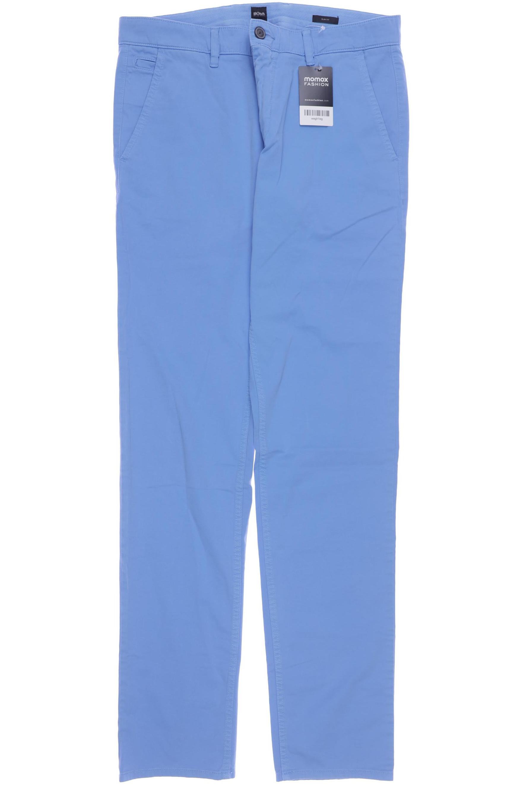 

Boss by Hugo Boss Herren Stoffhose, blau, Gr. 52