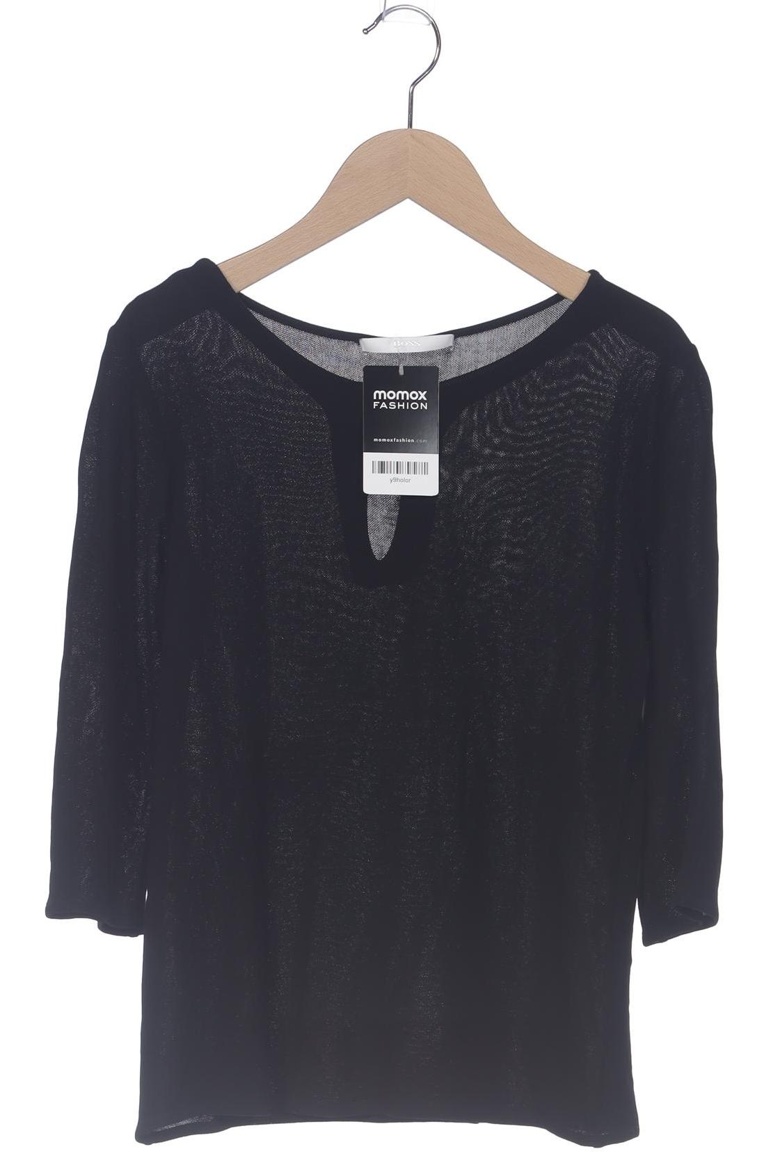 

Boss by Hugo Boss Damen Langarmshirt, schwarz, Gr. 34