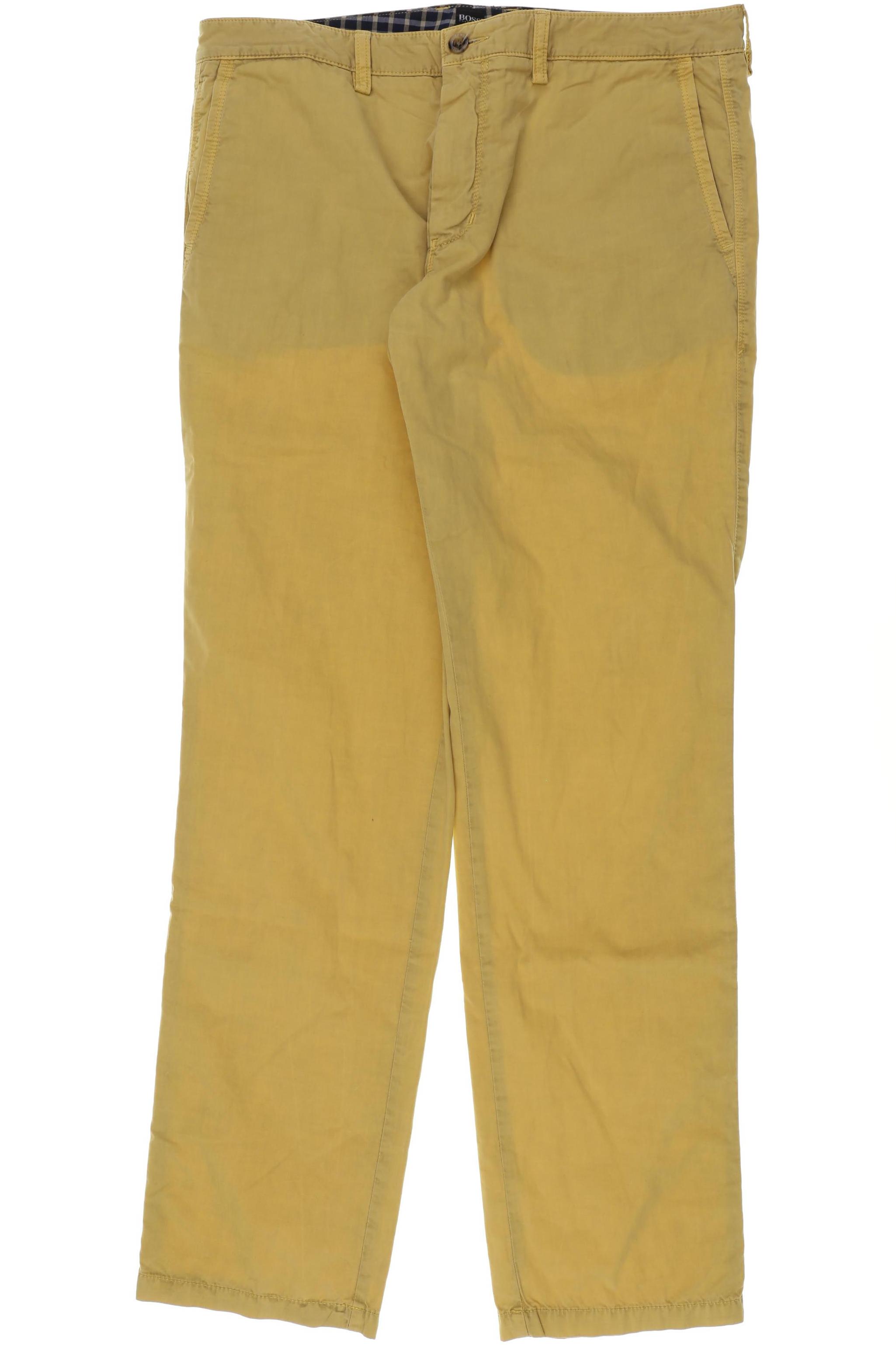 

Boss by Hugo Boss Herren Stoffhose, gelb, Gr. 50