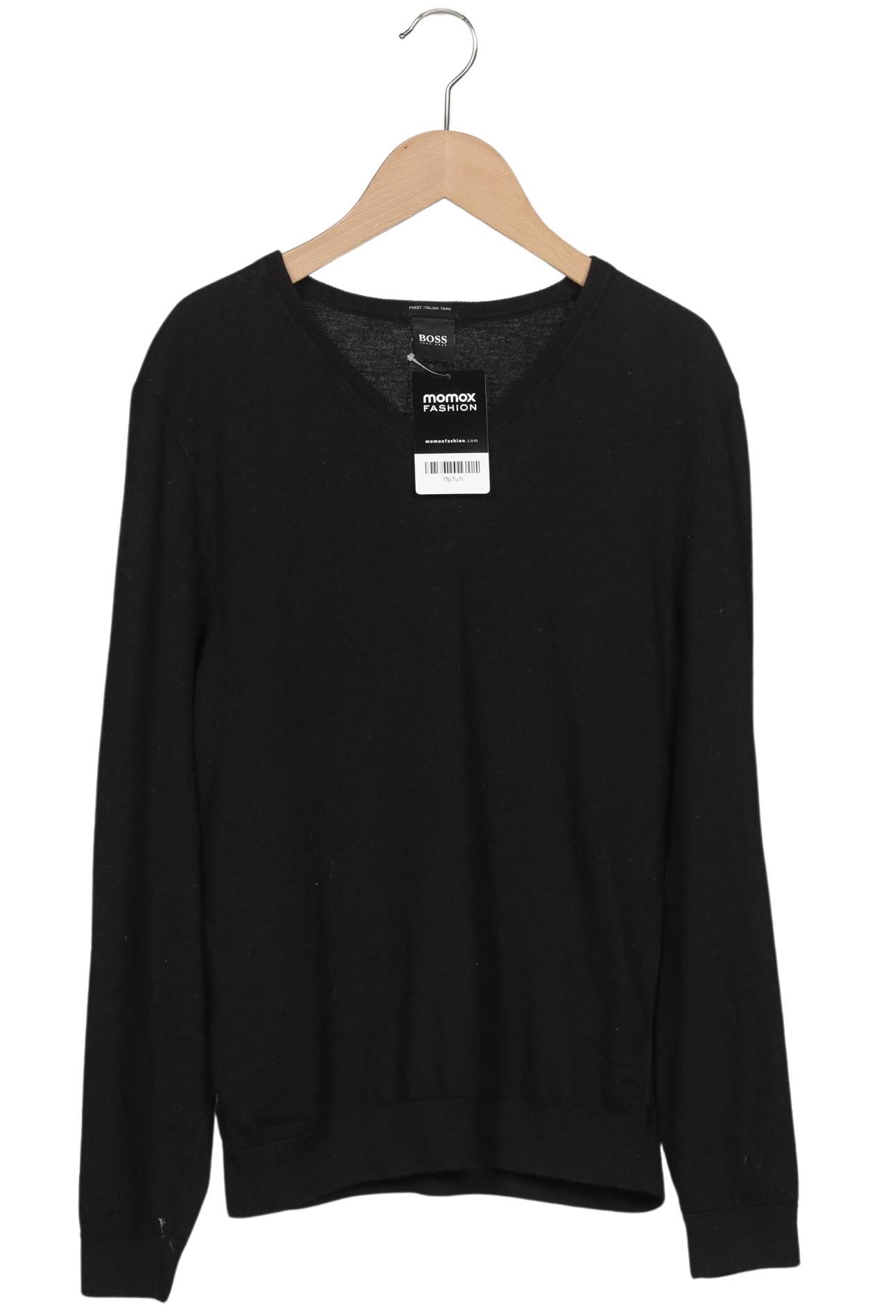 

Boss by Hugo Boss Herren Pullover, schwarz, Gr. 52