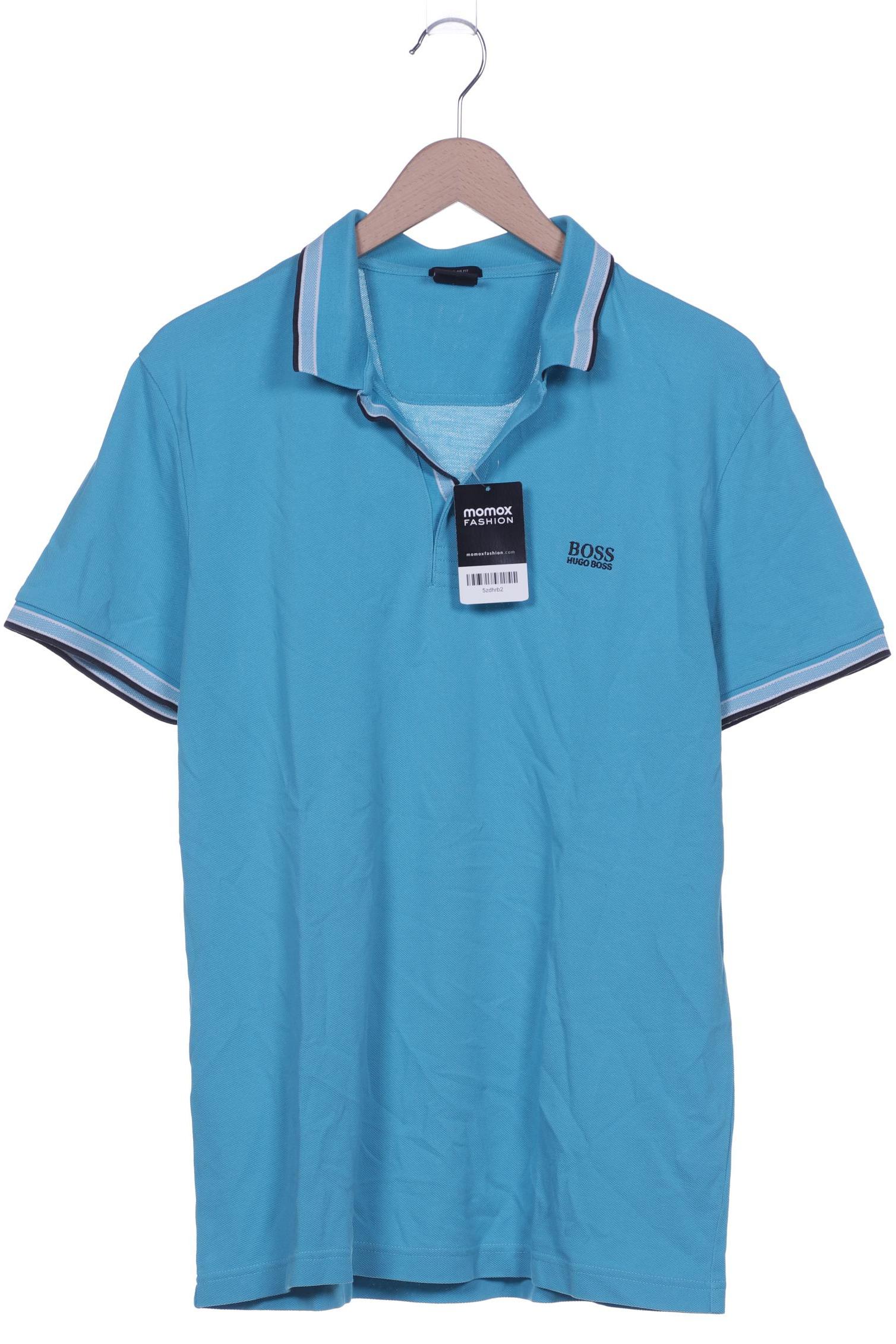 

Boss by Hugo Boss Herren Poloshirt, blau, Gr. 54