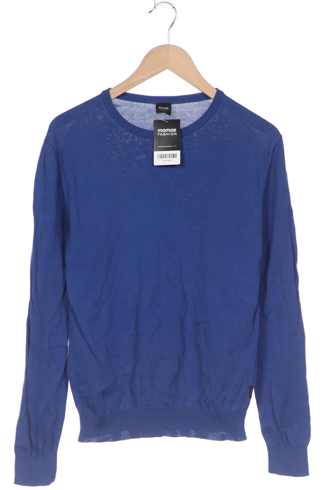 

Boss by Hugo Boss Herren Pullover, blau, Gr. 48