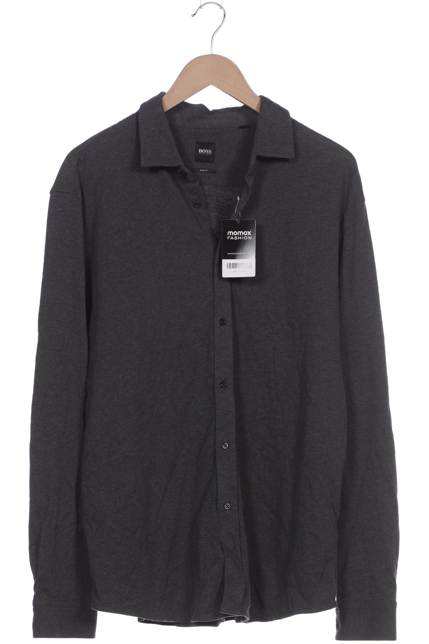 

Boss by Hugo Boss Herren Hemd, grau, Gr. 56