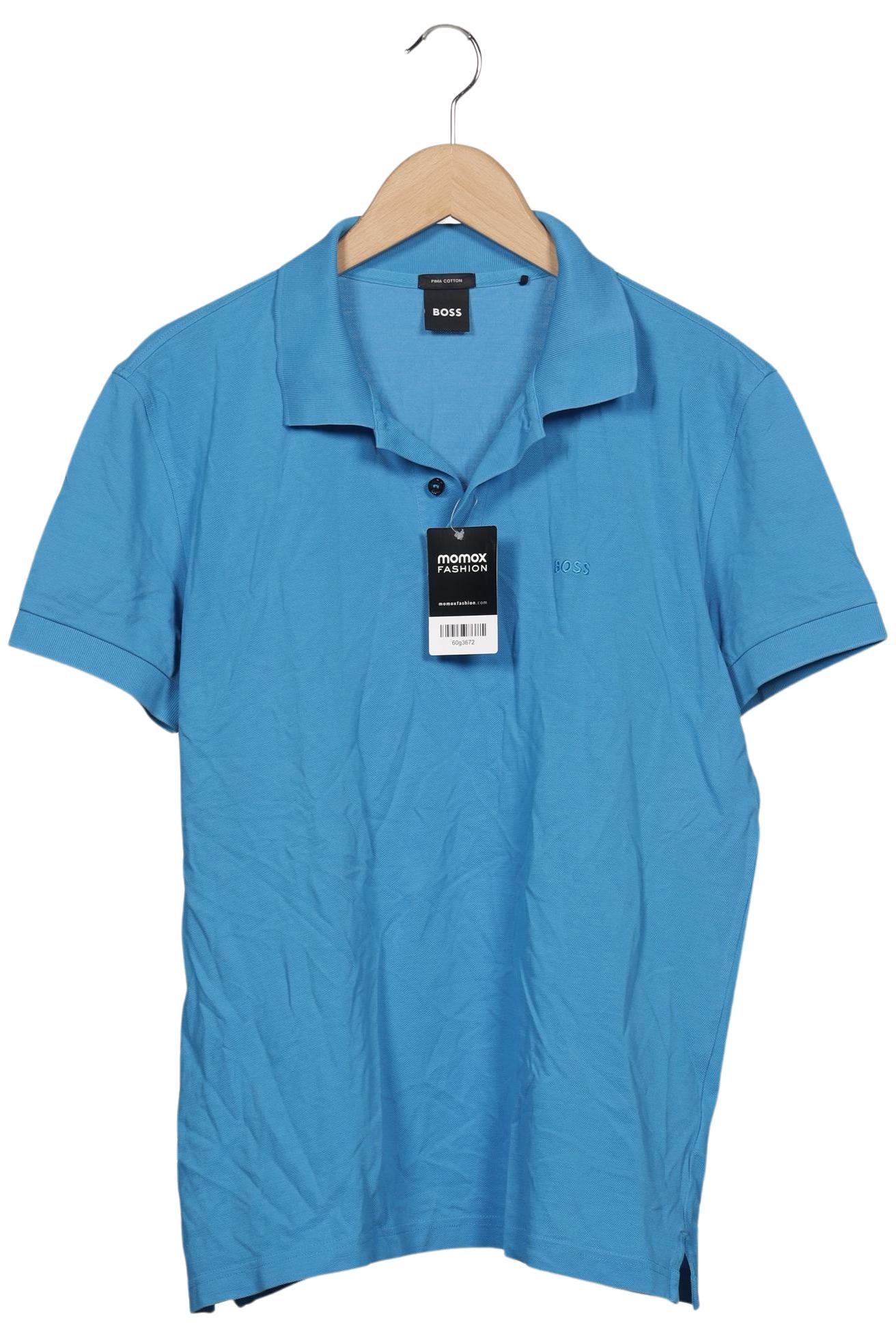 

Boss by Hugo Boss Herren Poloshirt, hellblau, Gr. 52