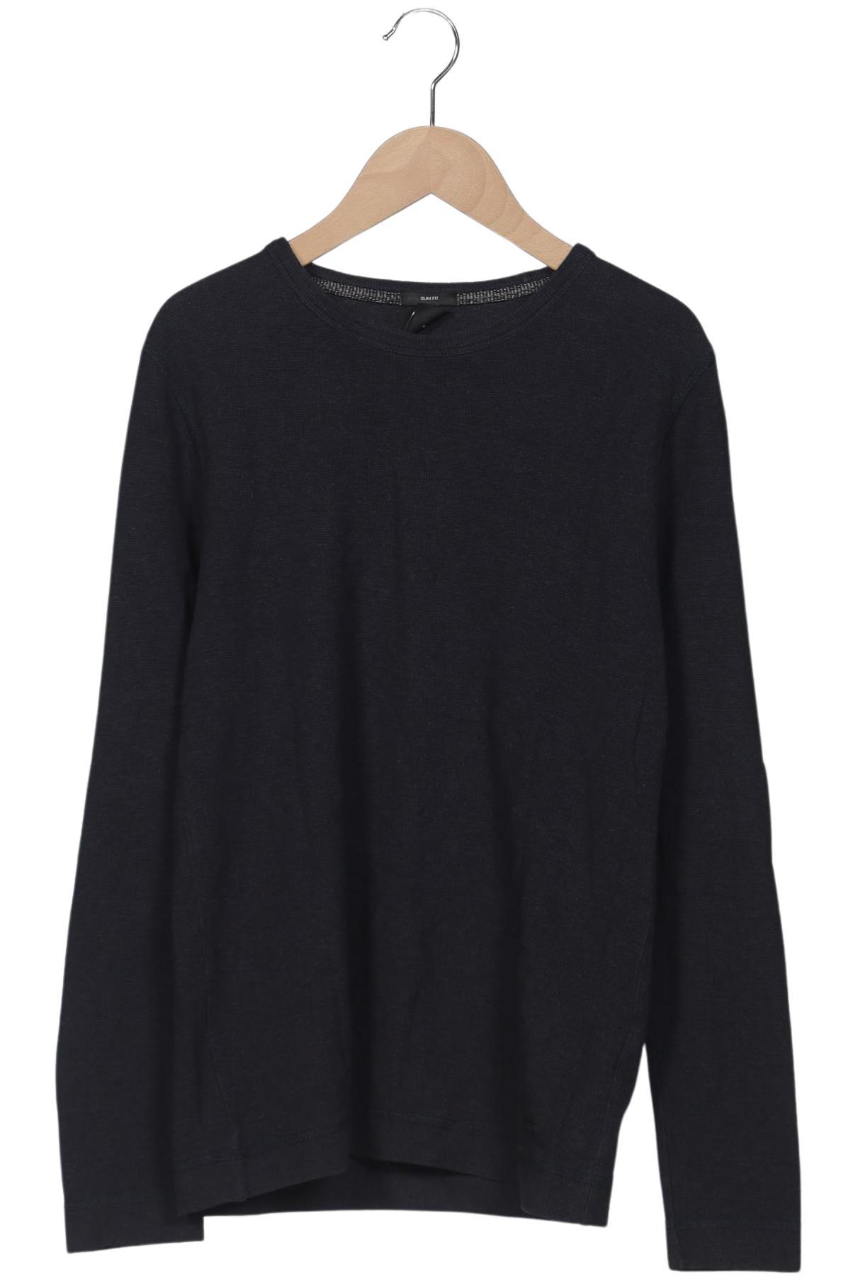 Thumbnail - Boss by Hugo Boss Herren Langarmshirt, marineblau, Gr. 46