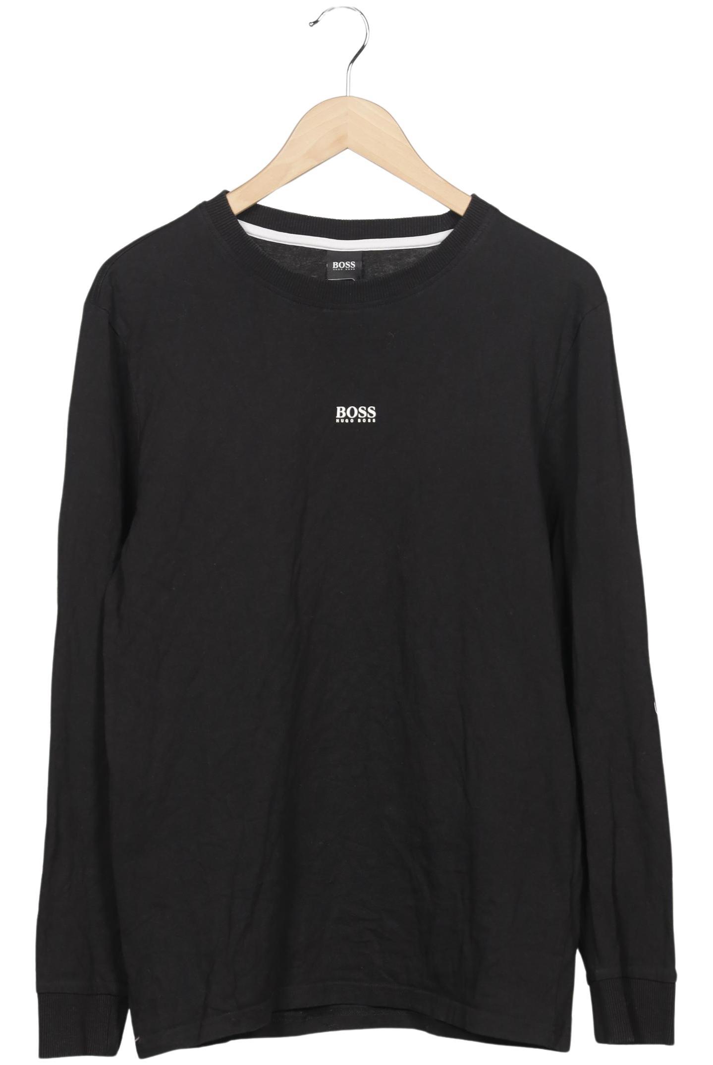 

Boss by Hugo Boss Herren Langarmshirt, schwarz, Gr. 48