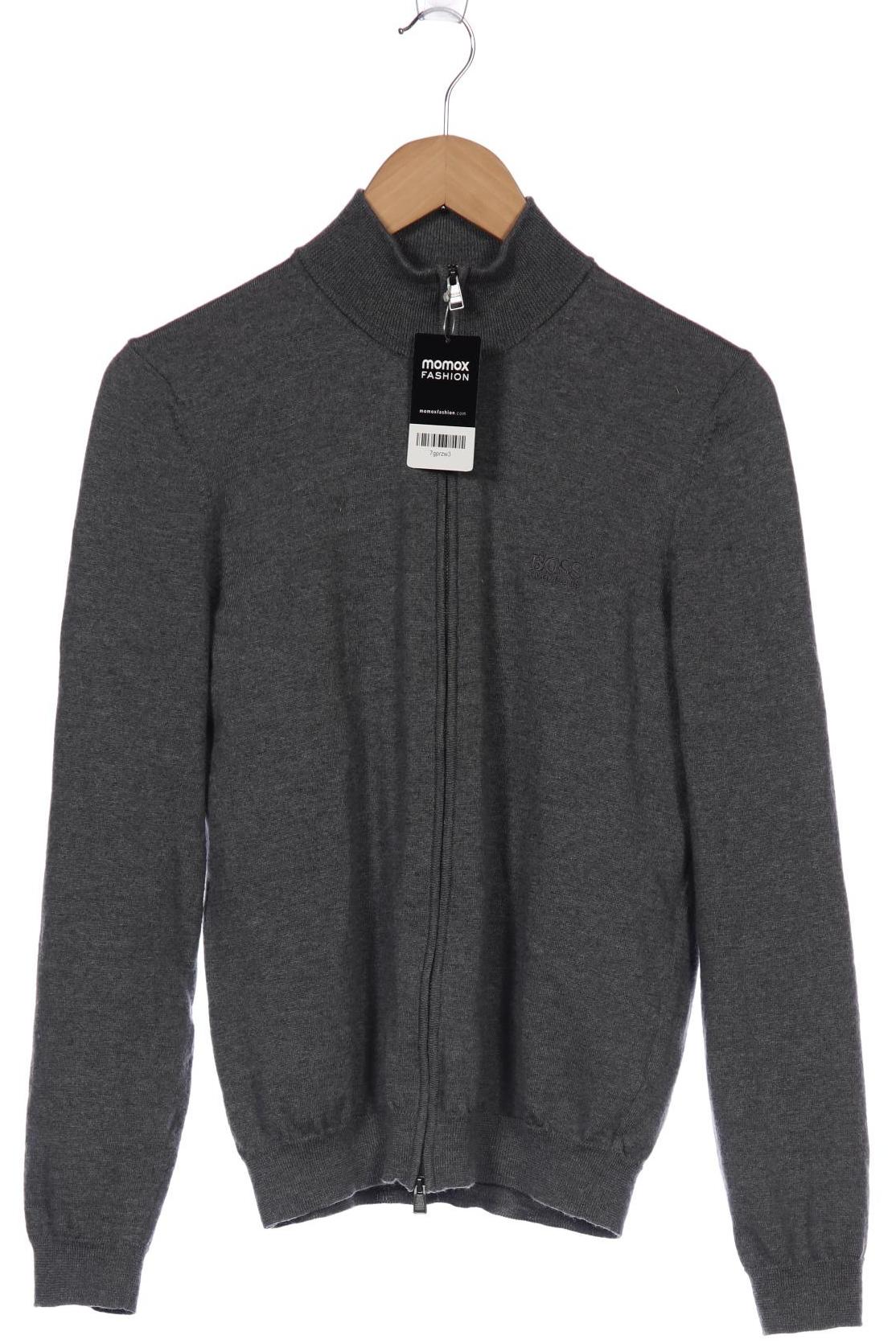 

Boss by Hugo Boss Herren Strickjacke, grau, Gr. 46