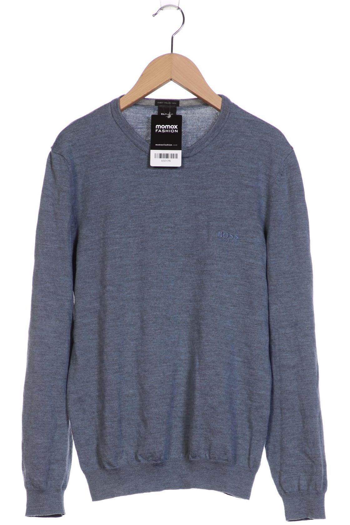 

Boss by Hugo Boss Herren Pullover, blau, Gr. 48