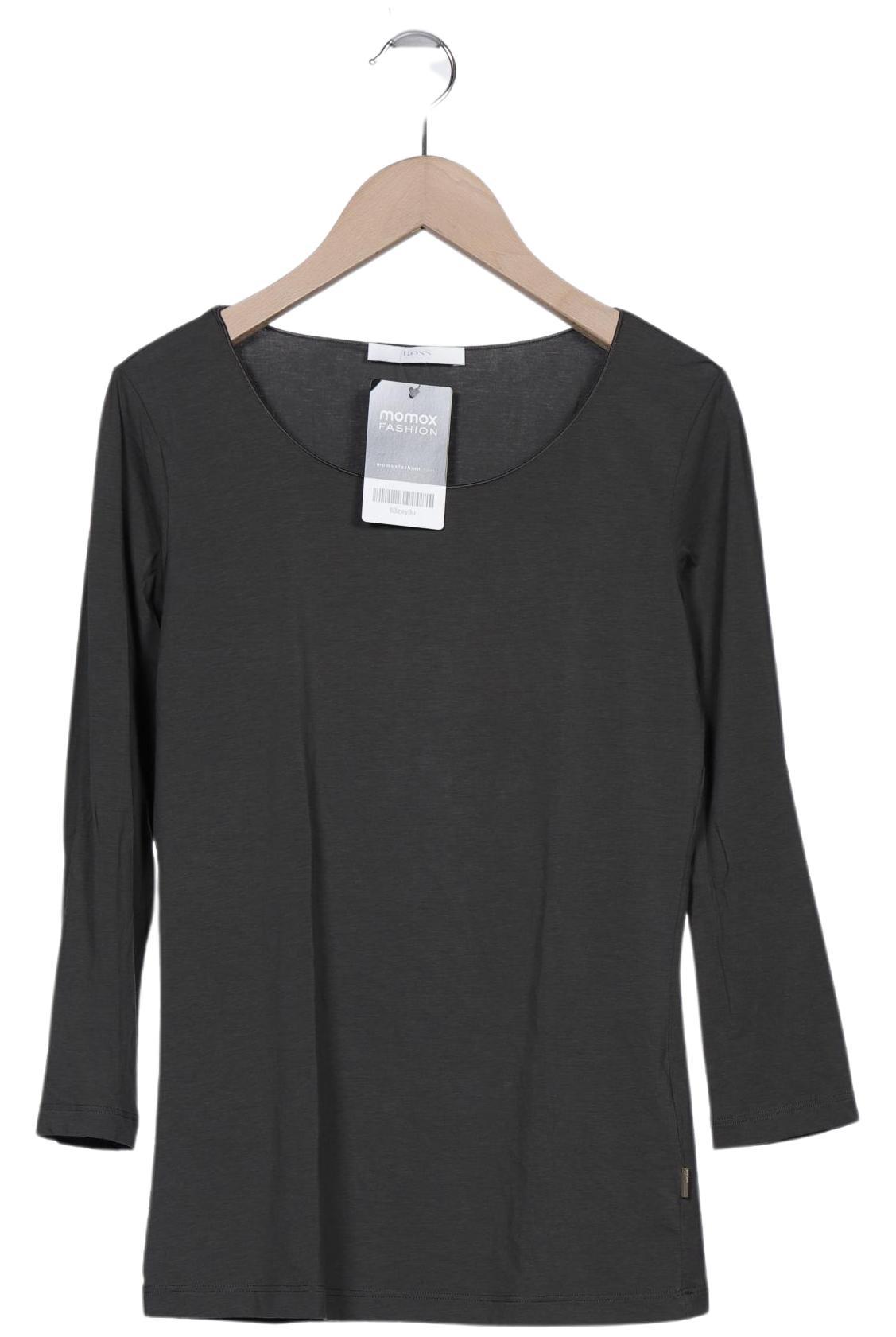 

Boss by Hugo Boss Damen Langarmshirt, grün, Gr. 34