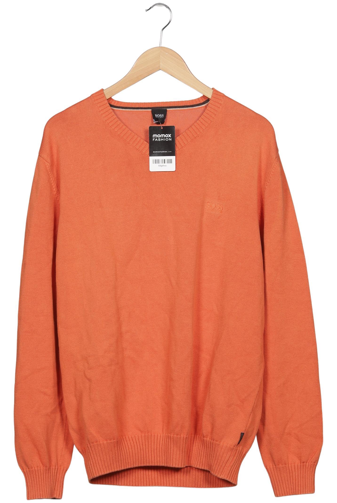 

Boss by Hugo Boss Herren Pullover, orange, Gr. 52
