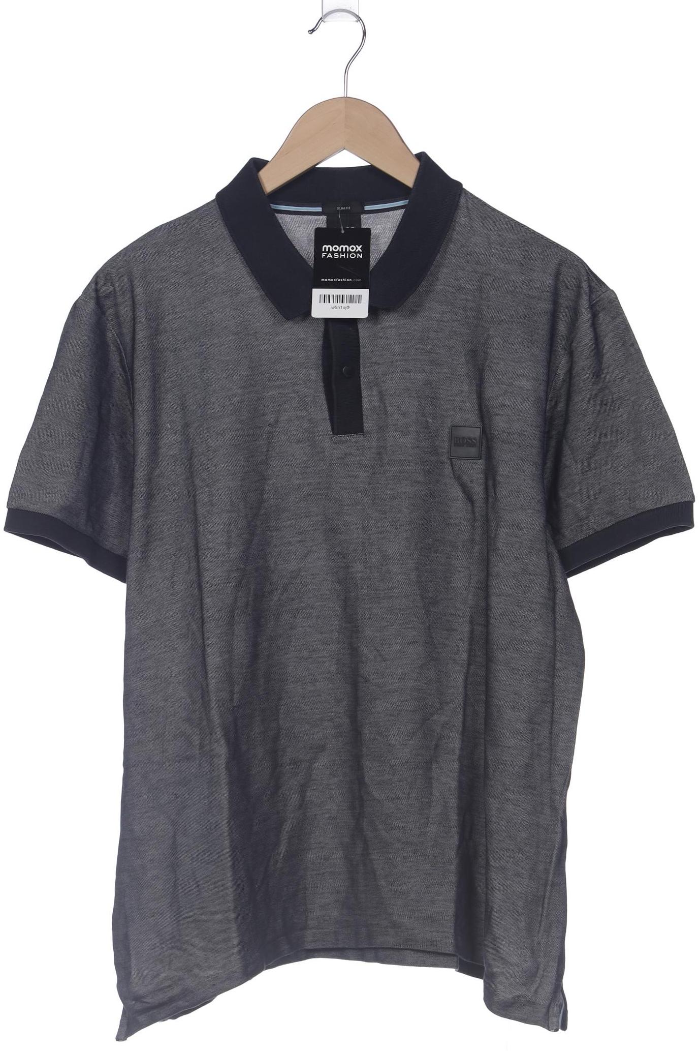 

Boss by Hugo Boss Herren Poloshirt, grau, Gr. 56