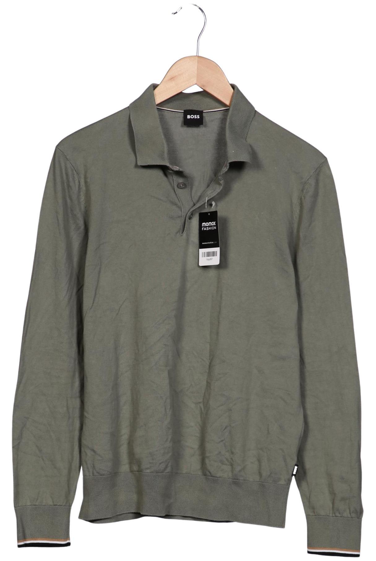 

Boss by Hugo Boss Herren Langarmshirt, grün, Gr. 52