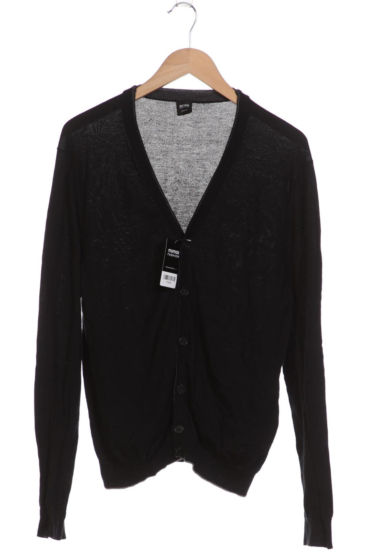 

Boss by Hugo Boss Herren Strickjacke, schwarz, Gr. 54