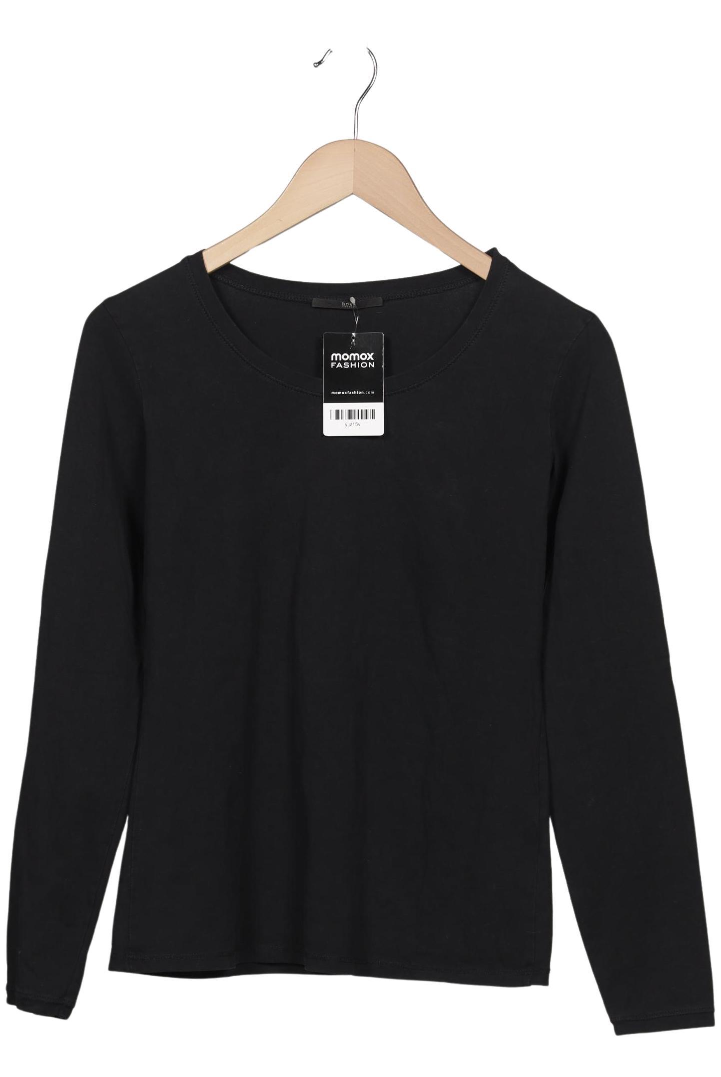 

Boss by Hugo Boss Damen Langarmshirt, schwarz, Gr. 38