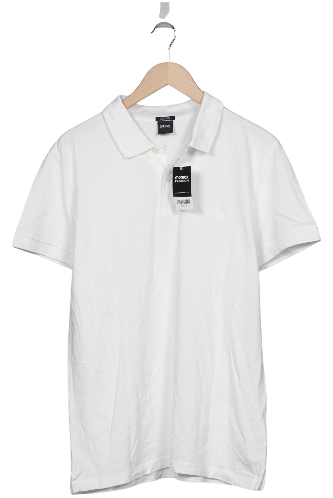 

Boss by Hugo Boss Herren Poloshirt, weiß, Gr. 54