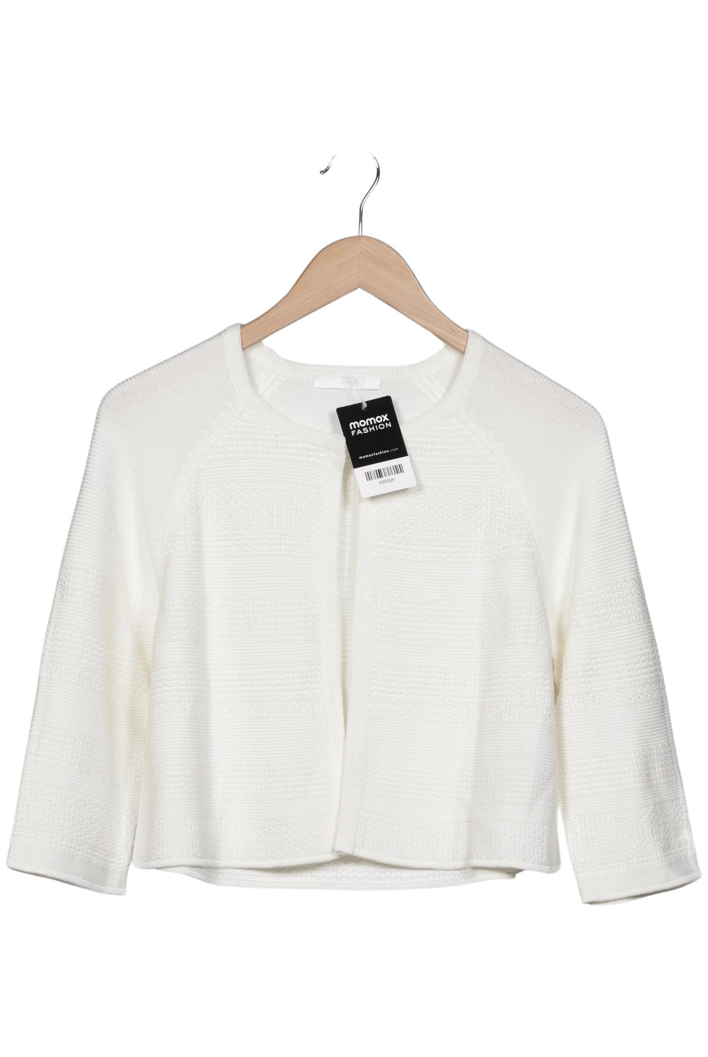 

Boss by Hugo Boss Damen Strickjacke, weiß, Gr. 44