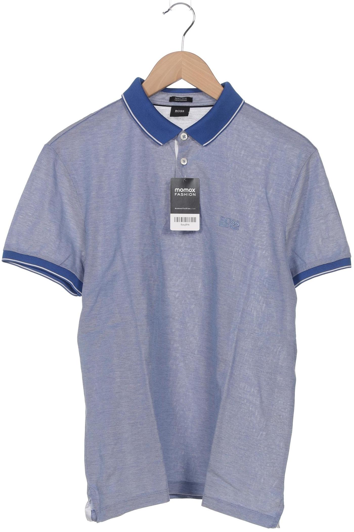 

Boss by Hugo Boss Herren Poloshirt, blau, Gr. 52