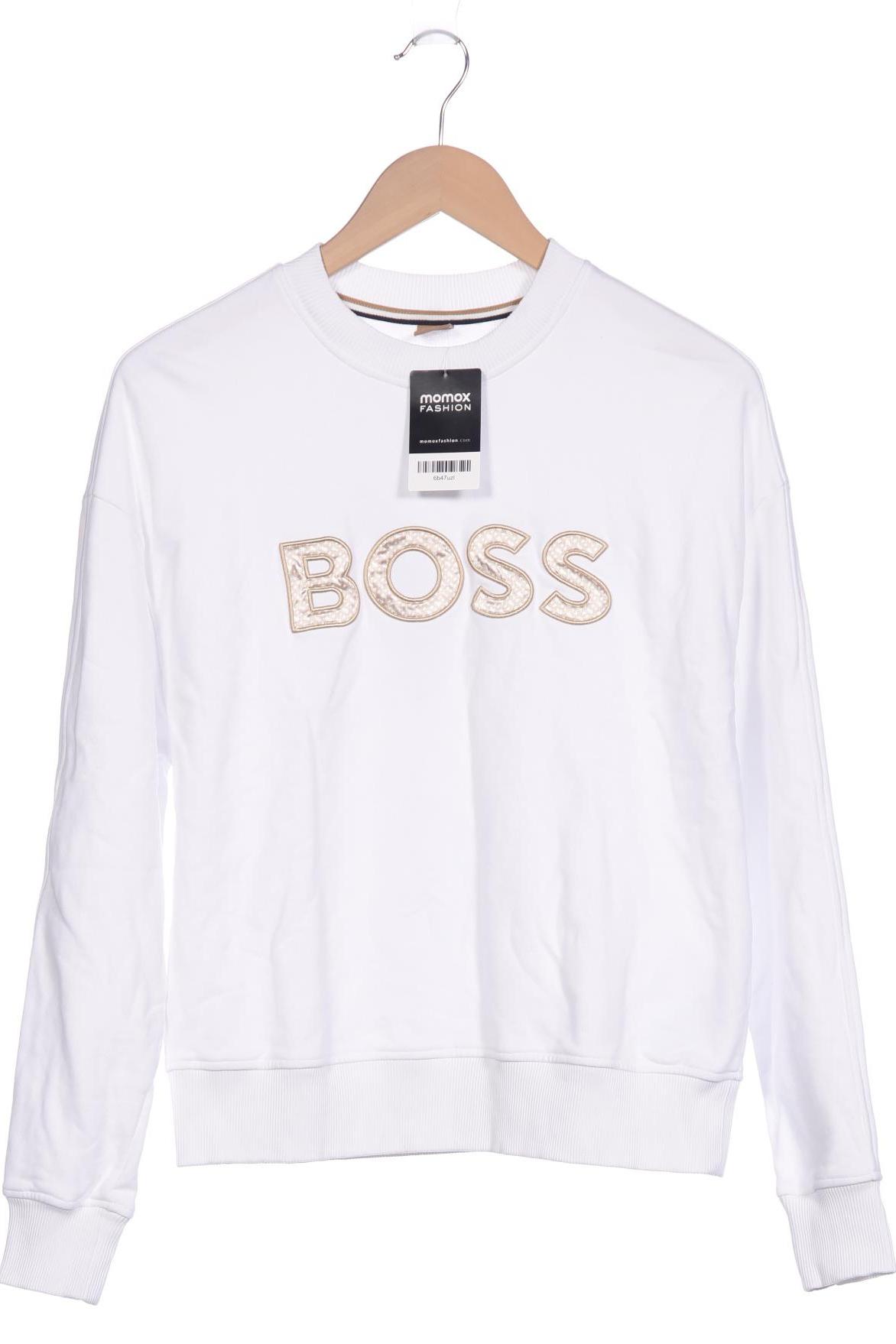 

Boss by Hugo Boss Damen Sweatshirt, weiß, Gr. 36