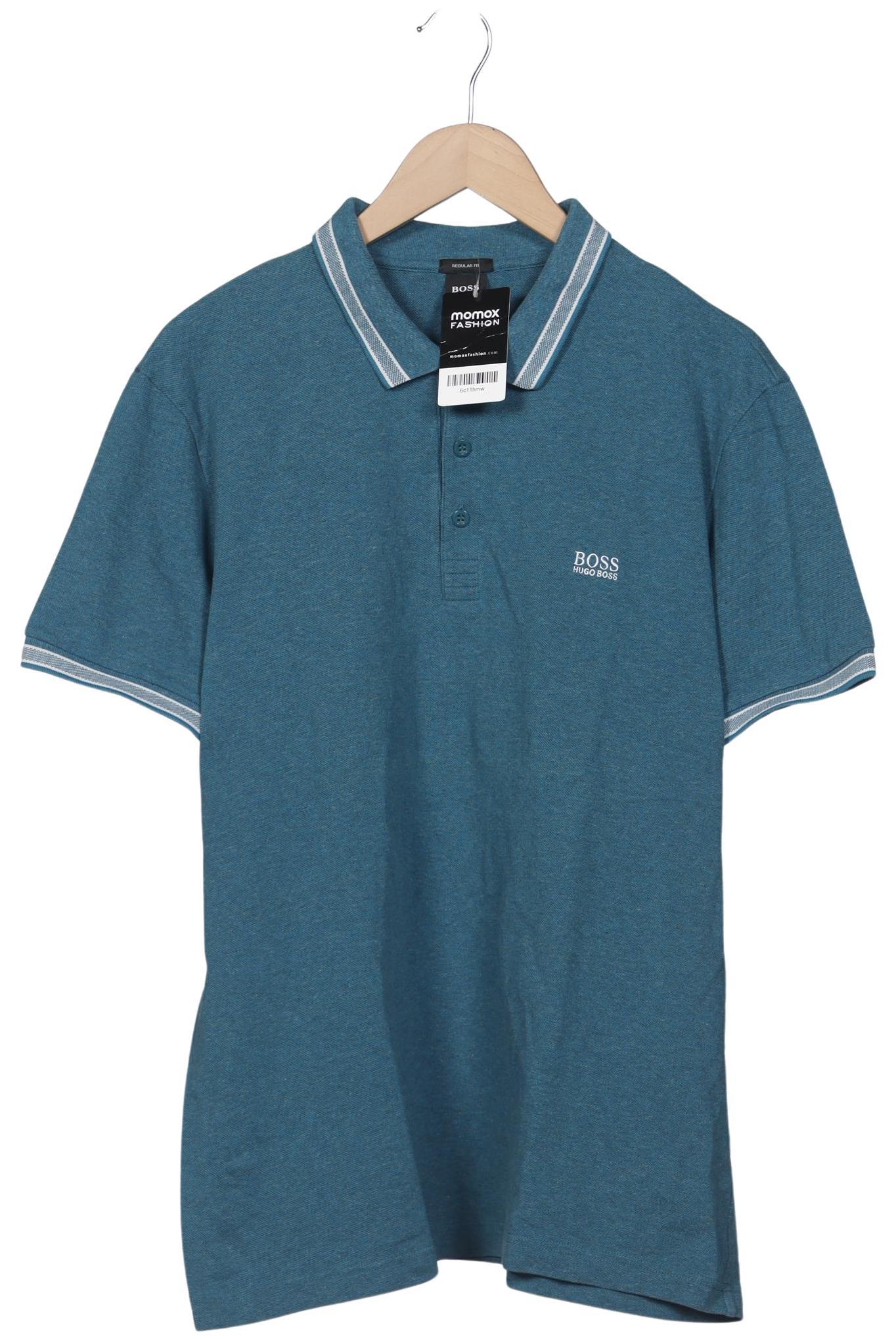 

Boss by Hugo Boss Herren Poloshirt, türkis, Gr. 58