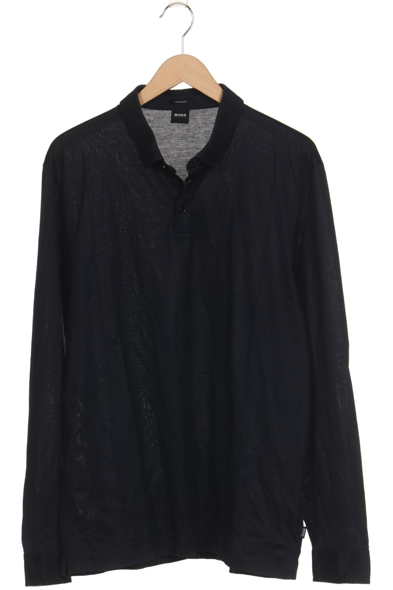 

Boss by Hugo Boss Herren Langarmshirt, marineblau, Gr. 56