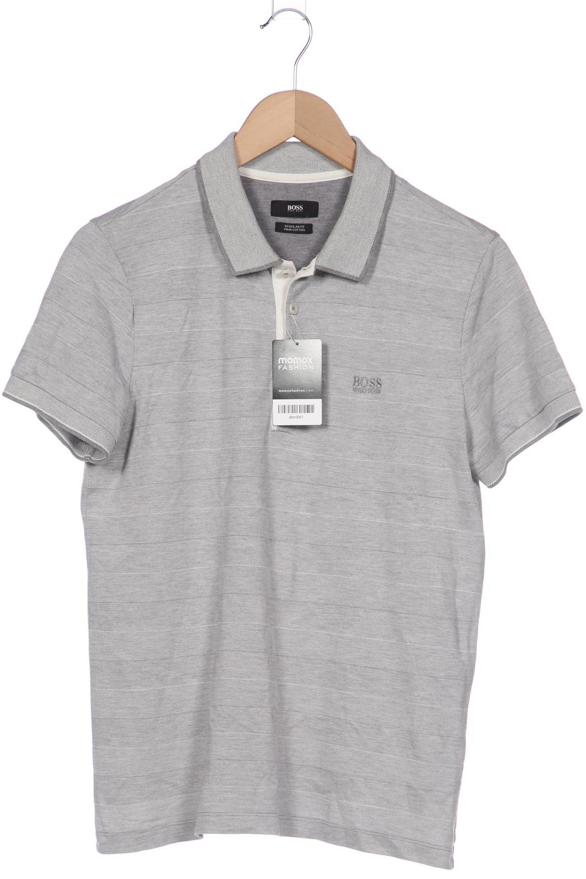 

Boss by Hugo Boss Herren Poloshirt, grau, Gr. 48