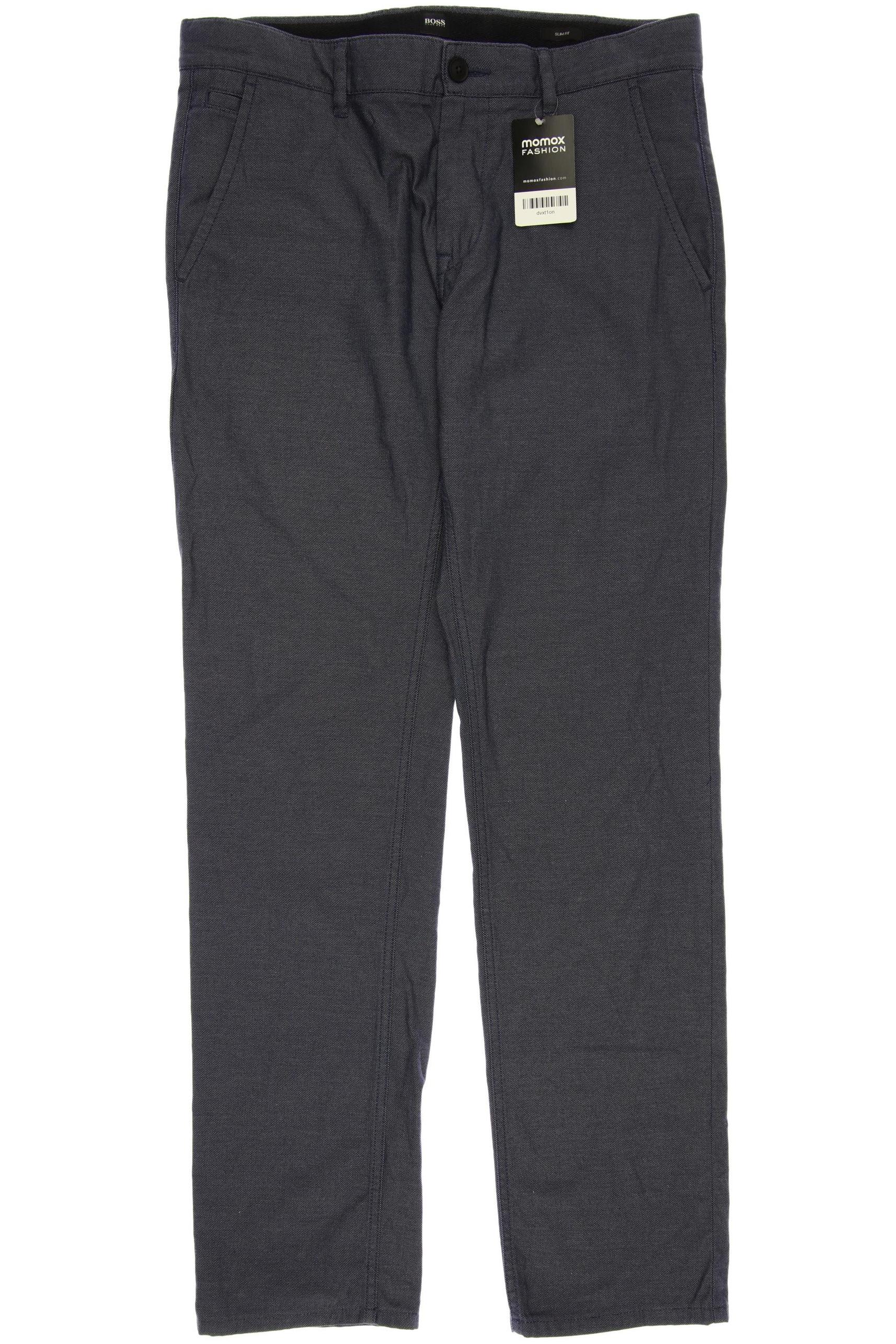 

Boss by Hugo Boss Herren Stoffhose, blau, Gr. 33