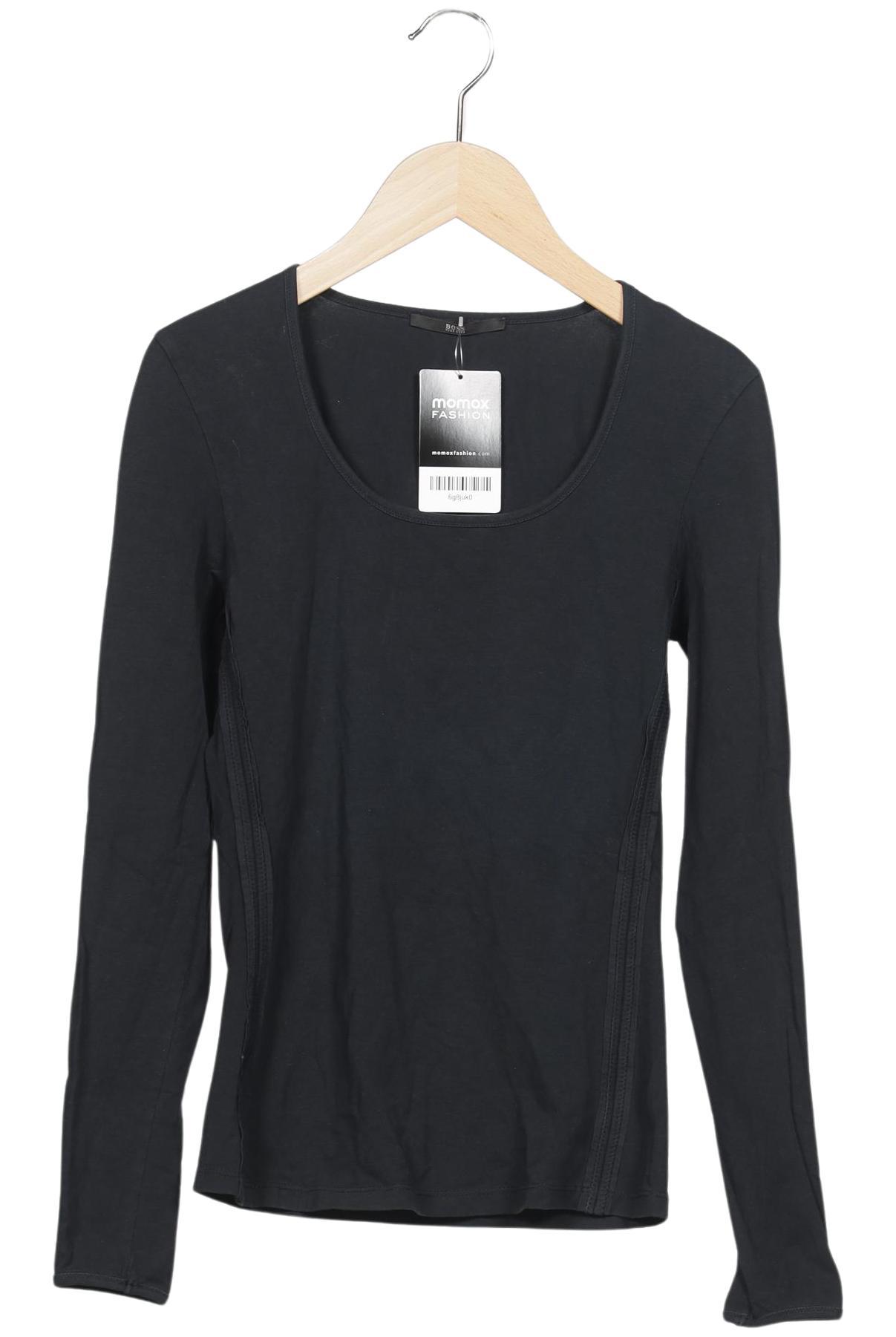 

Boss by Hugo Boss Damen Langarmshirt, schwarz, Gr. 36