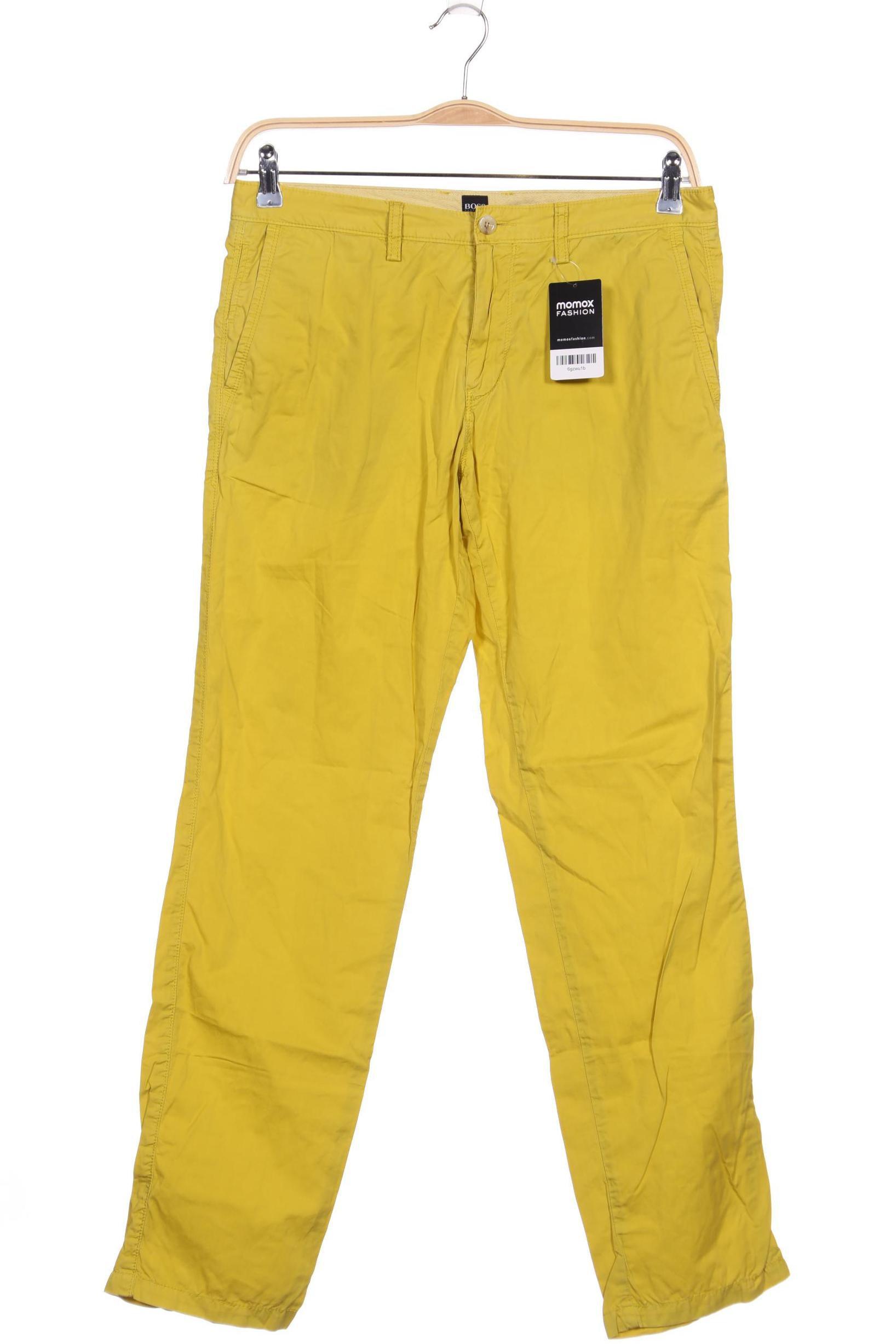 Thumbnail - Boss by Hugo Boss Damen Stoffhose, gelb, Gr. 48