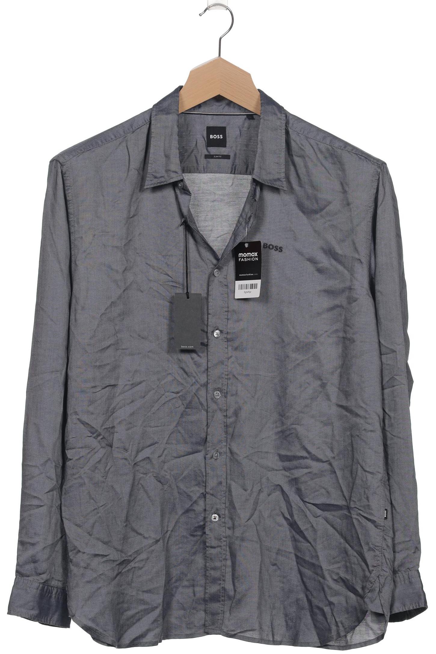 

Boss by Hugo Boss Herren Hemd, grau, Gr. 56