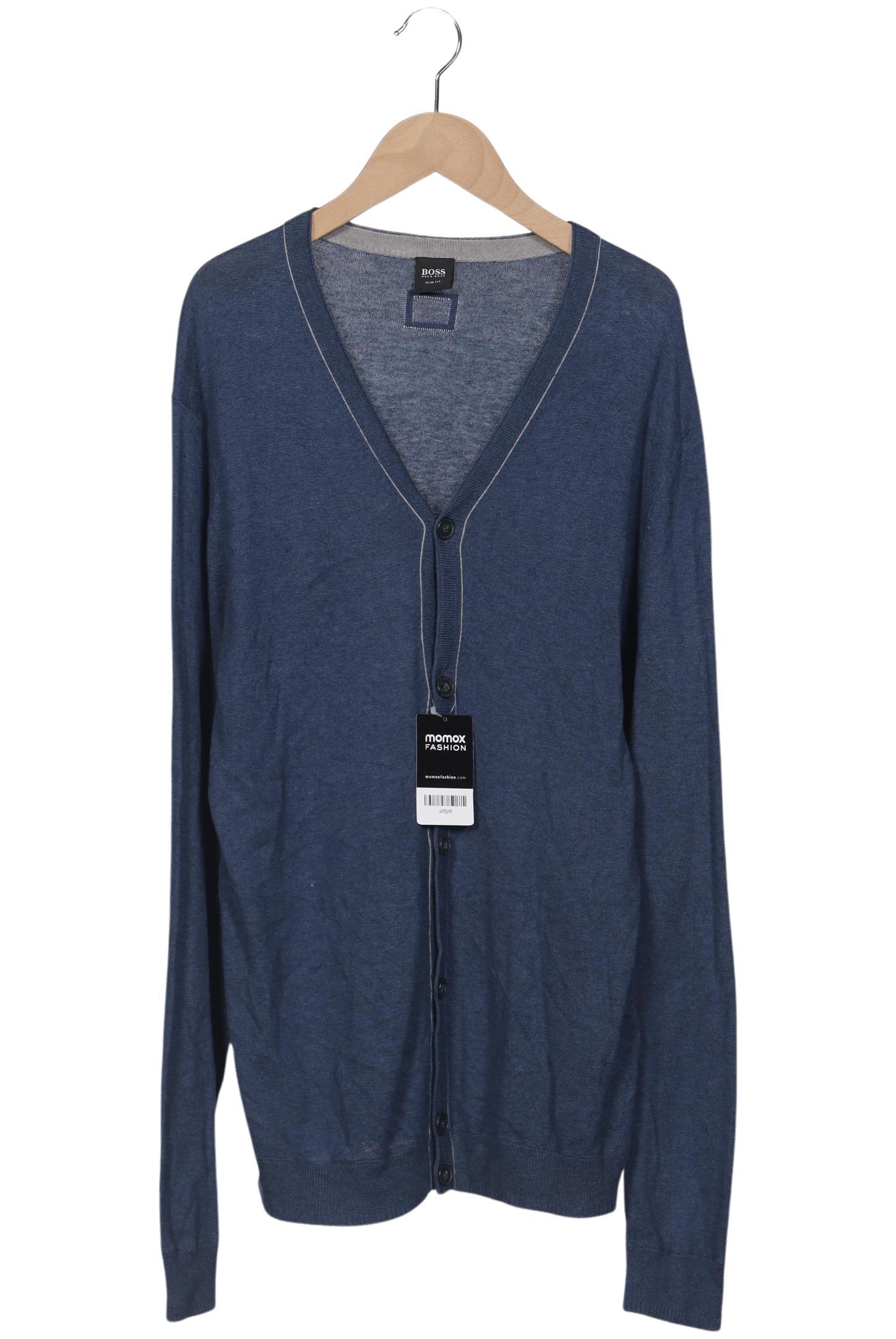 

Boss by Hugo Boss Herren Strickjacke, marineblau, Gr. 52