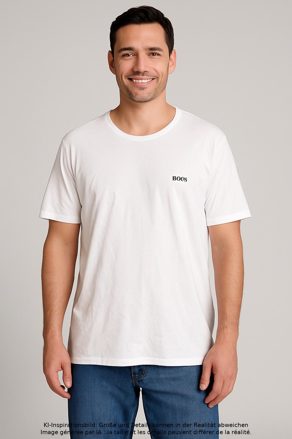 

Boss by Hugo Boss Herren T-Shirt, weiß, Gr. 56