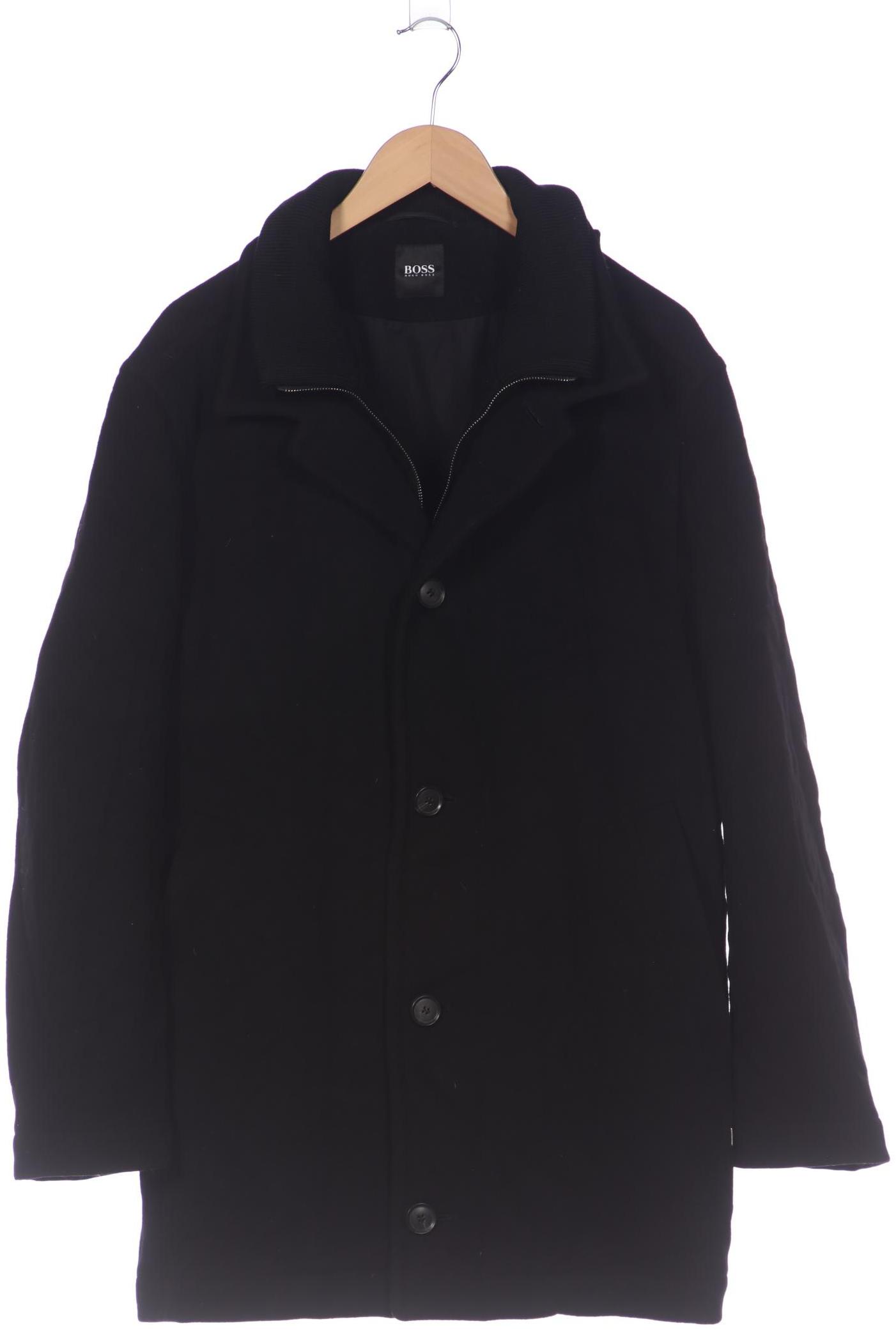 

Boss by Hugo Boss Herren Mantel, schwarz, Gr. 52