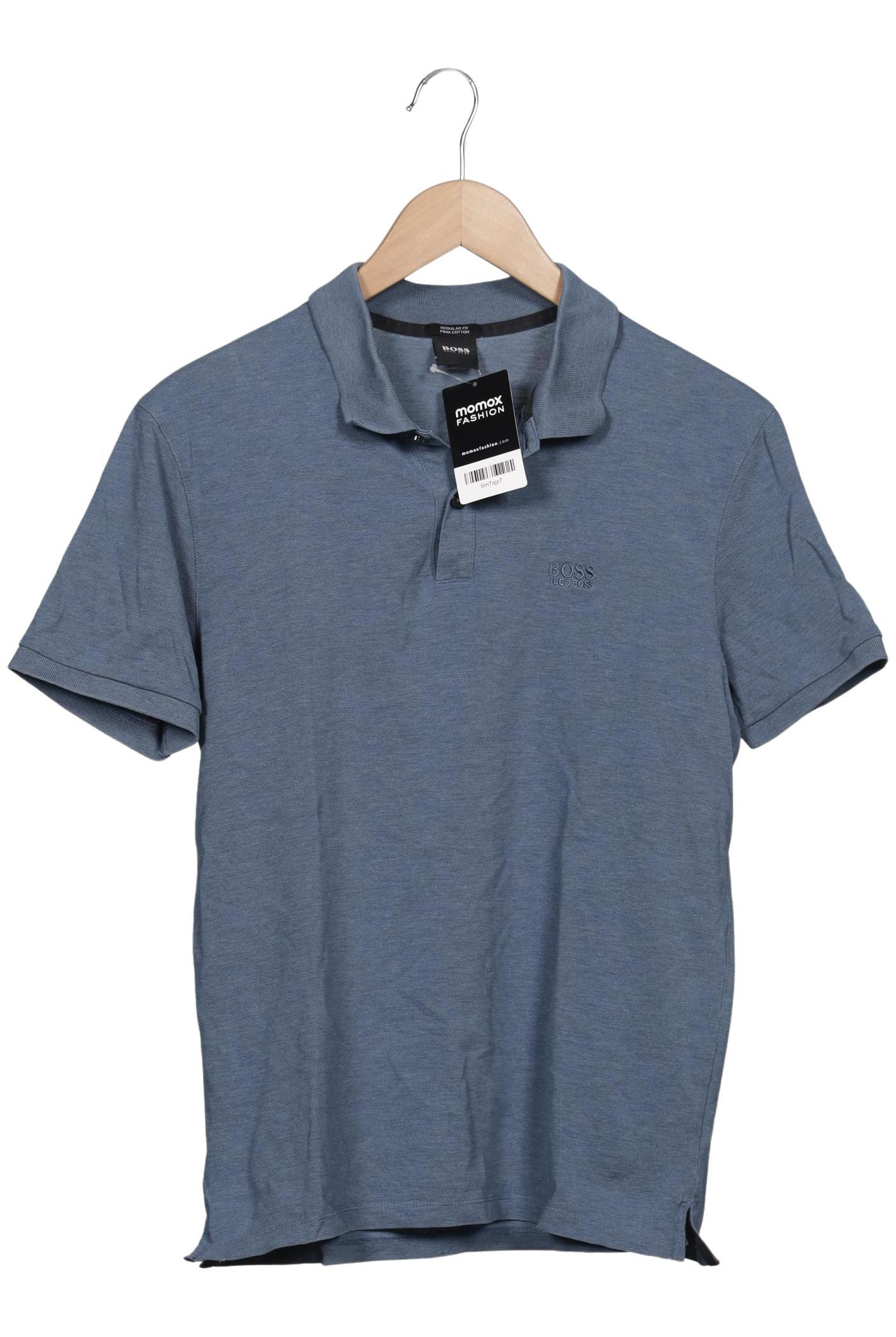 

Boss by Hugo Boss Herren Poloshirt, blau, Gr. 48