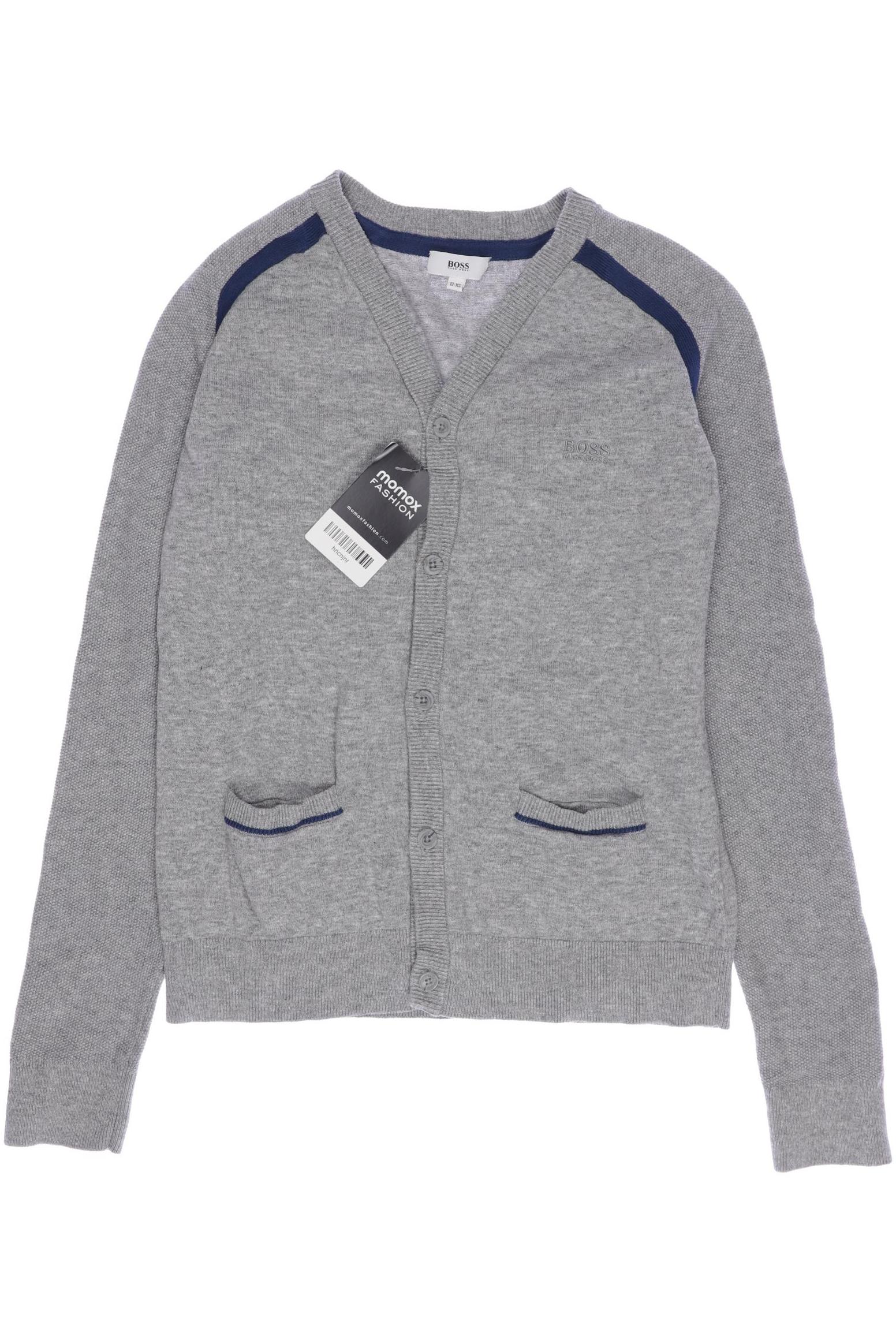 

Boss by Hugo Boss Herren Strickjacke, grau, Gr. 152