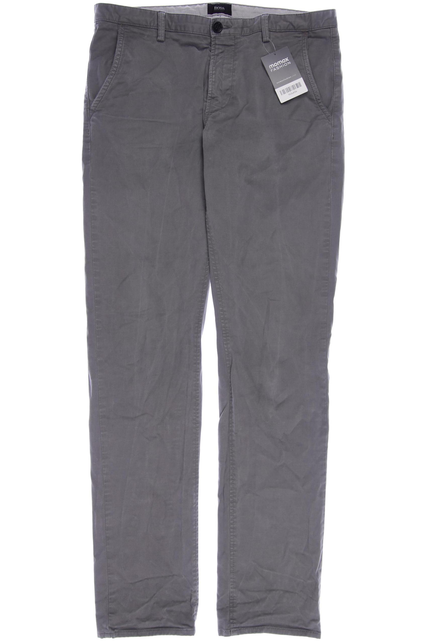 

Boss by Hugo Boss Herren Stoffhose, grau, Gr. 48