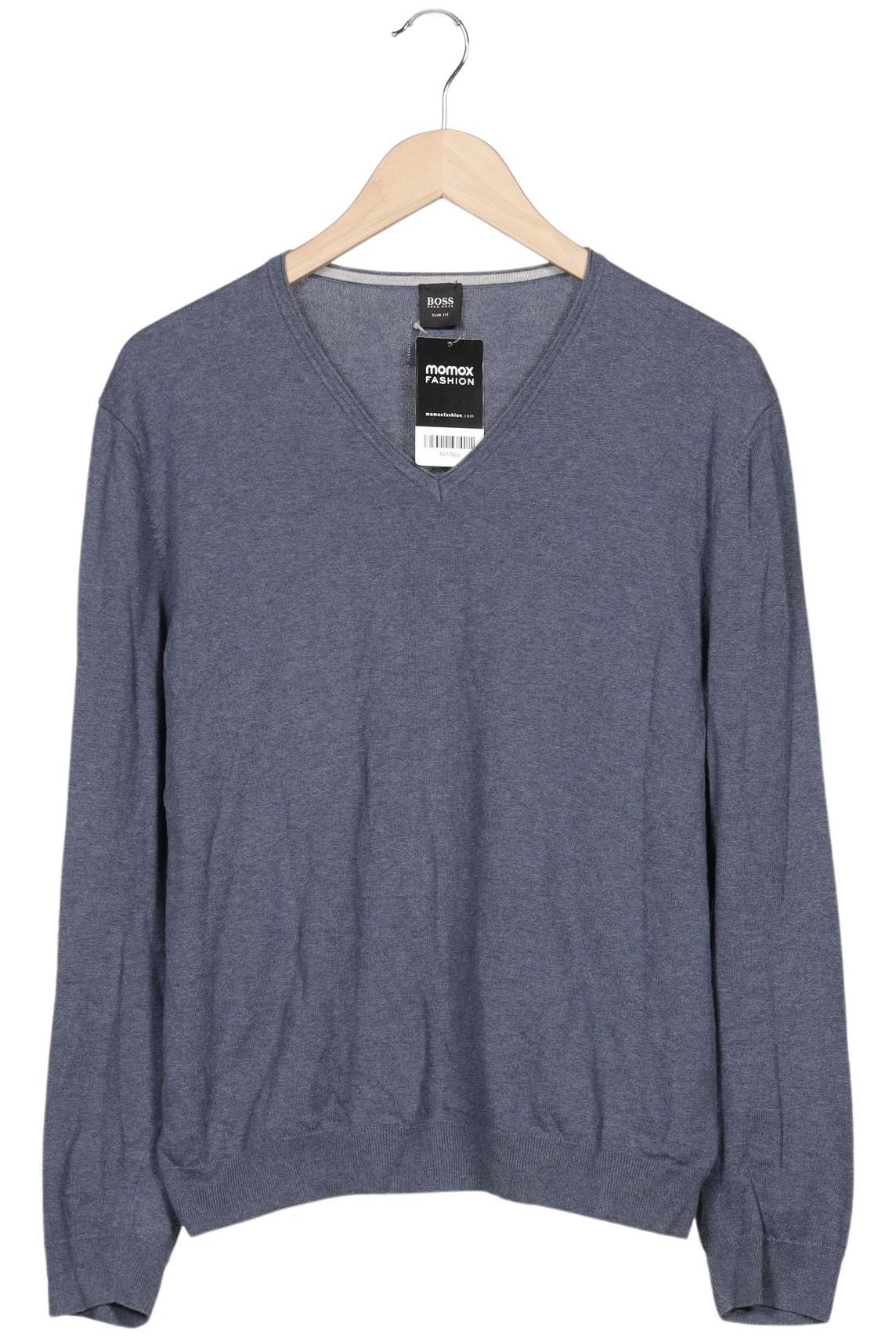 

Boss by Hugo Boss Herren Pullover, blau, Gr. 54