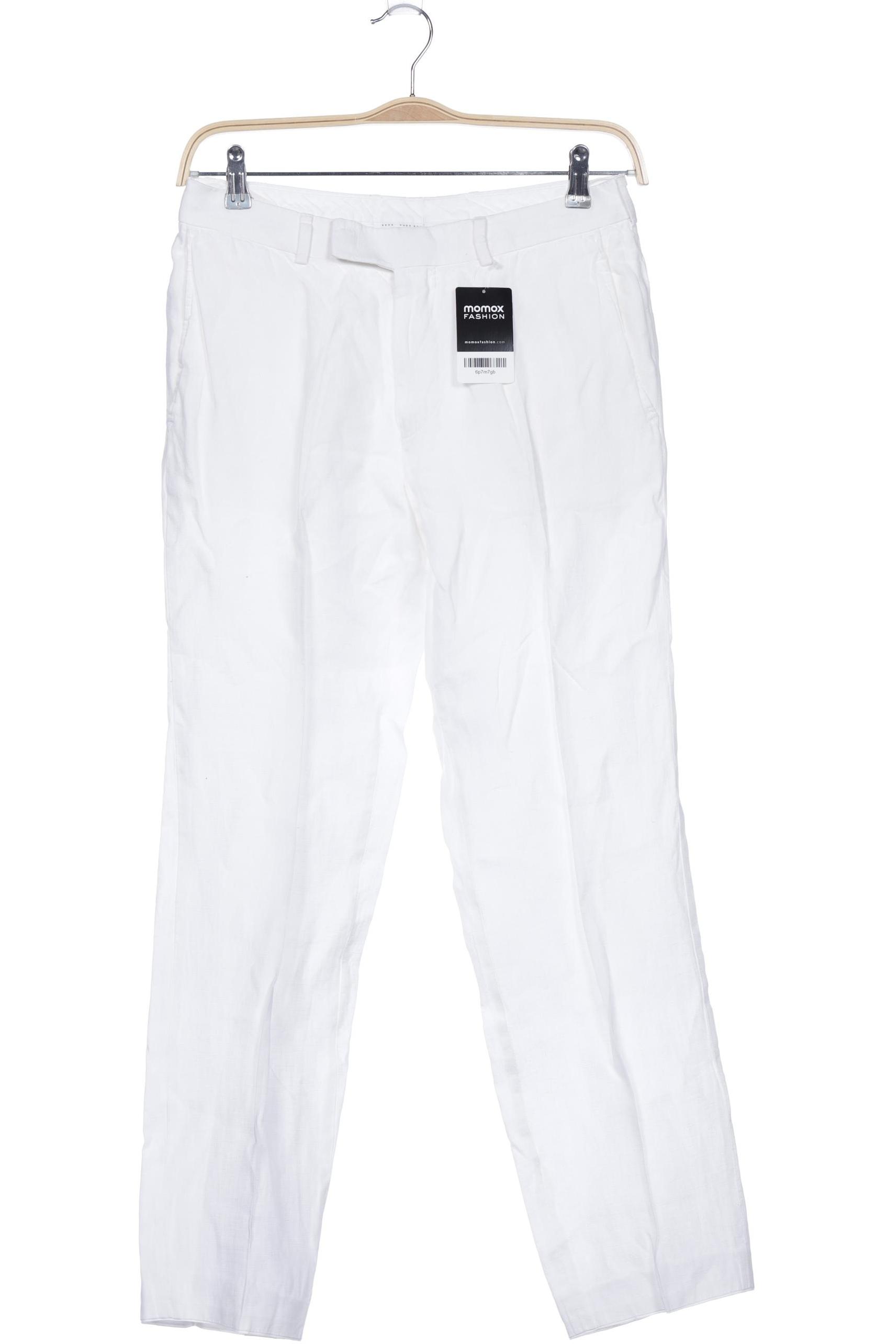

Boss by Hugo Boss Herren Stoffhose, weiß, Gr. 46