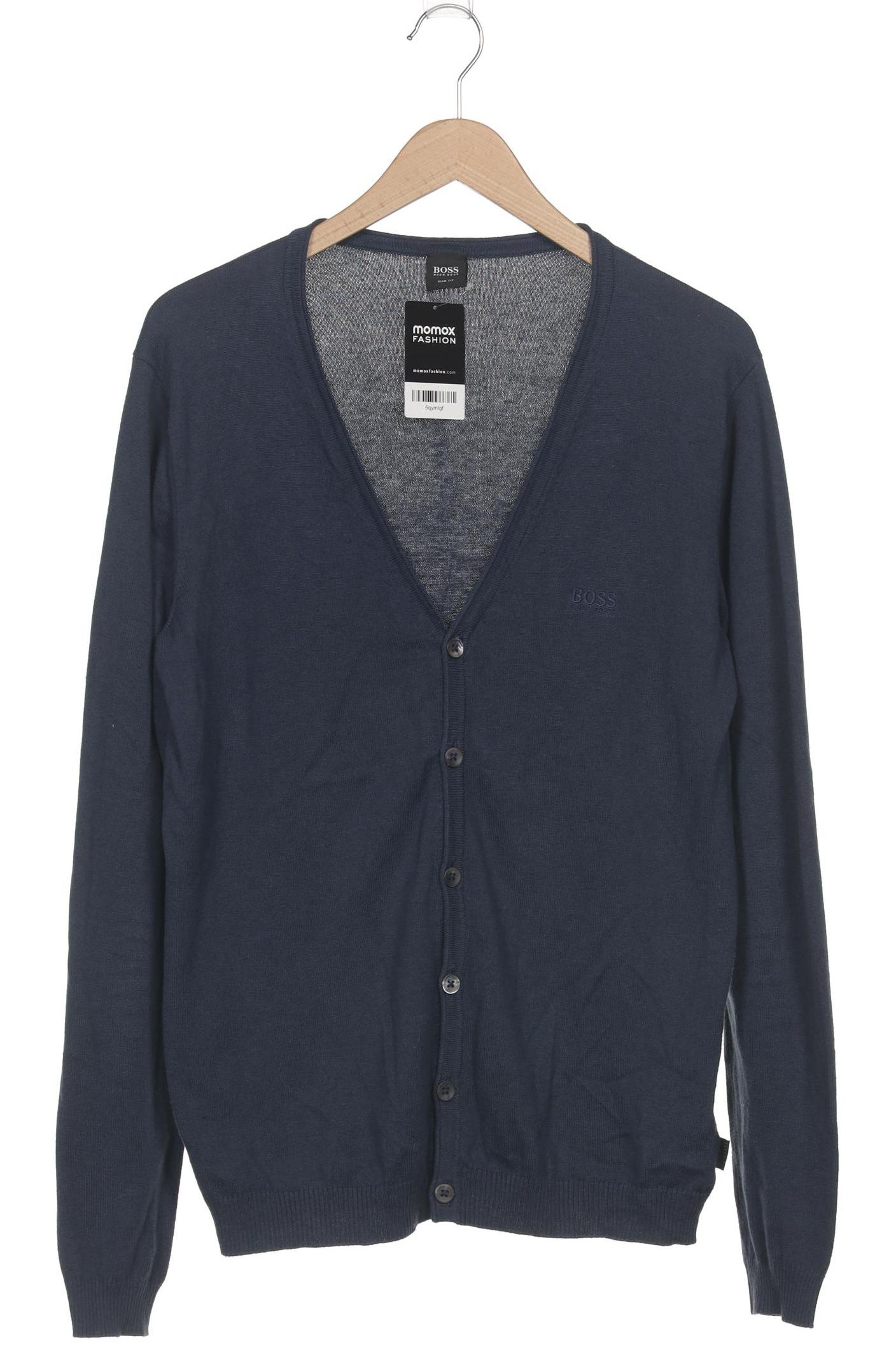 

Boss by Hugo Boss Herren Strickjacke, marineblau, Gr. 52